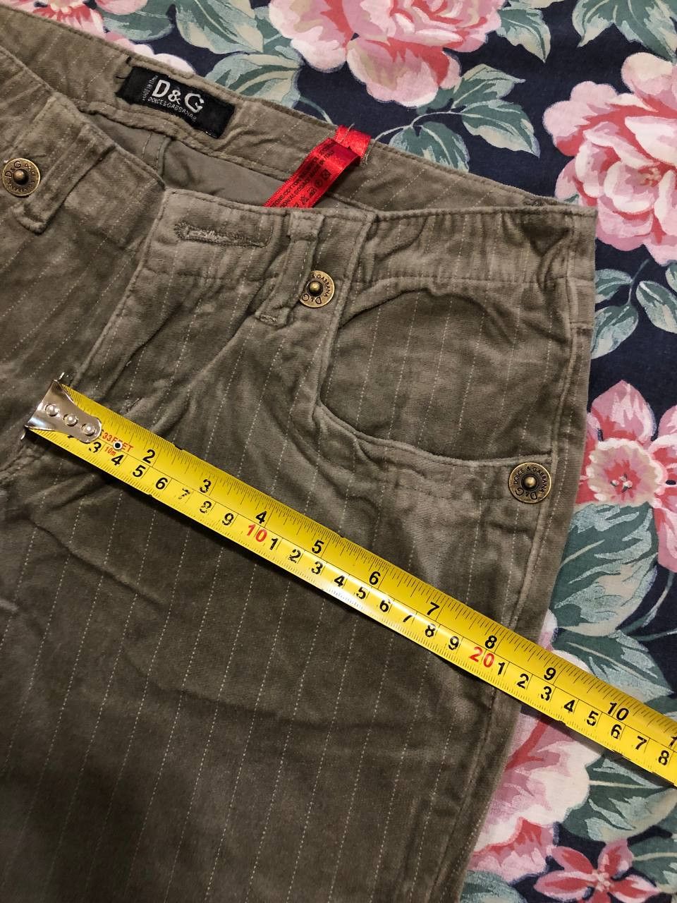 Dolce & Gabbana jeans Vintage D&G luxury Y2K streetwear Dolce&Gabbana logo Size 31" - 18 Thumbnail