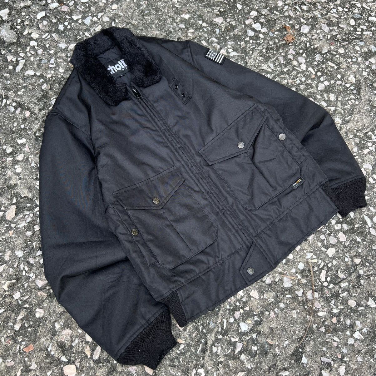 Schott “SCHOTT N.Y.C.” FLIGHT JACKET Size US M / EU 48-50 / 2 - 2 Thumbnail