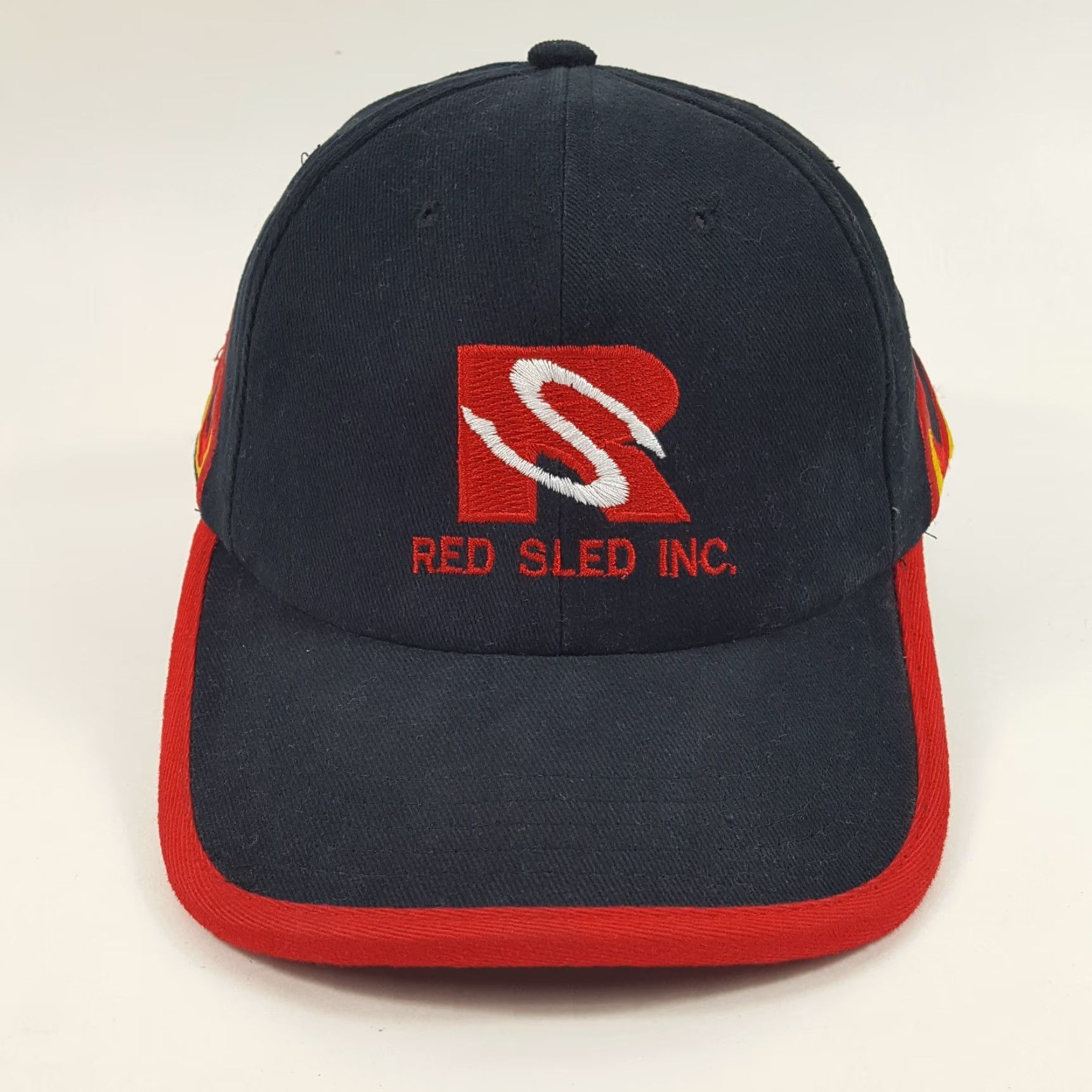 Vintage VINTAGE P&W Y2K Red Flame Fire Baseball Cap Snapback Adjustable One Size Casual Mens Size ONE SIZE - 2 Thumbnail