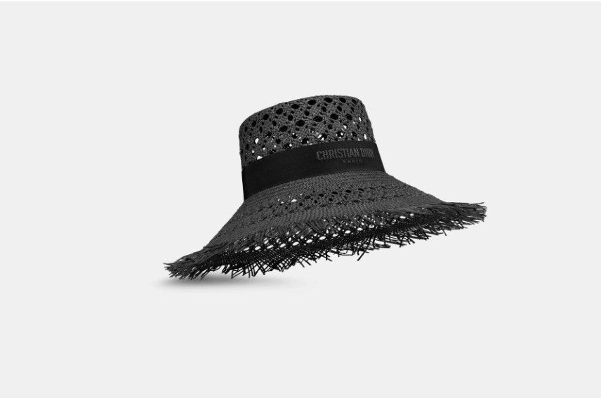 Dior o1w1db10325 Size: OS / 42NDS92 Small Brim Hat / Cap in Black Size ONE SIZE - 1 Thumbnail