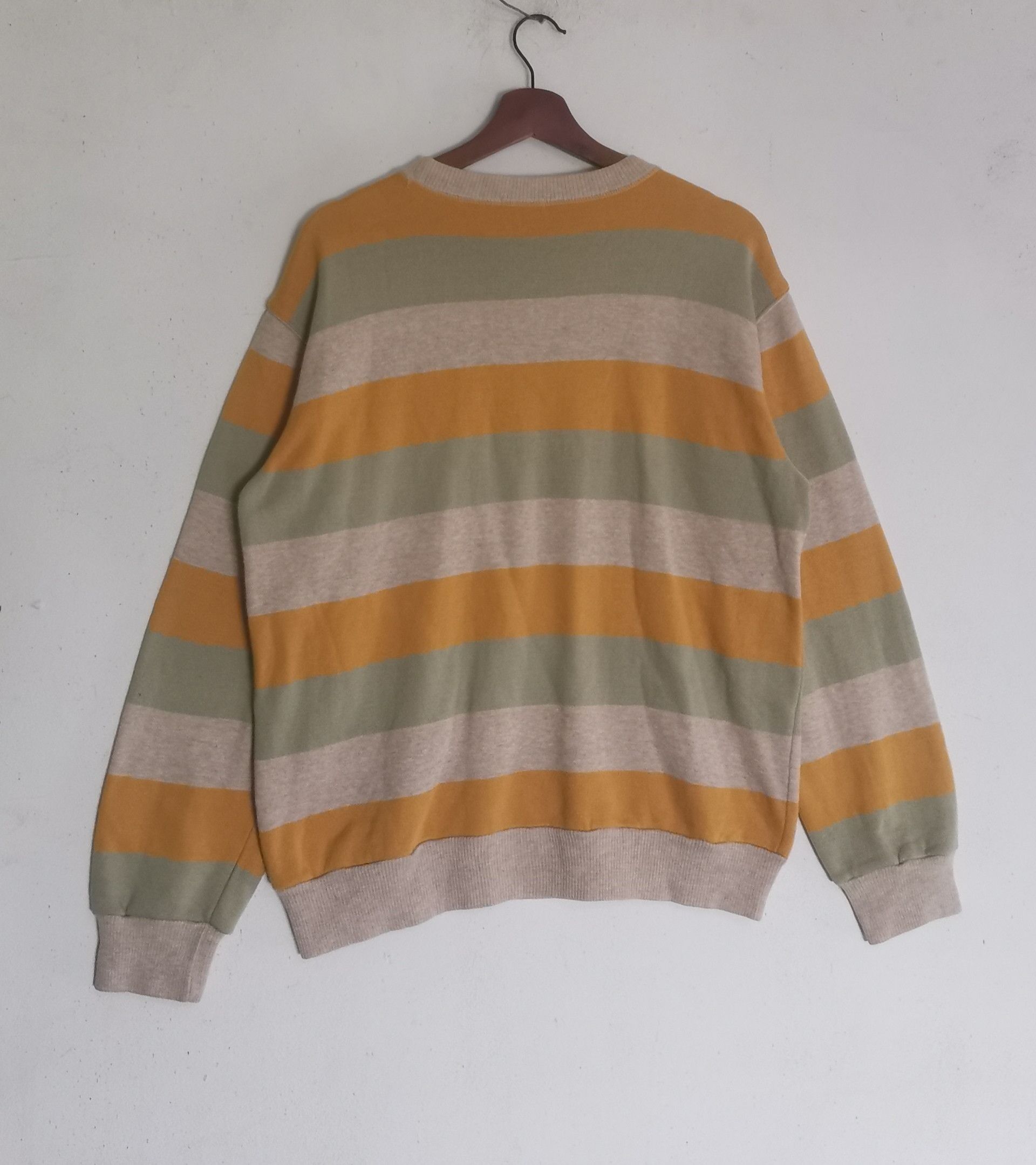 Vintage × Yves Saint Laurent Rare vintage Yves Saint laurent sweatshirt stripe design Size US M / EU 48-50 / 2 - 2 Thumbnail