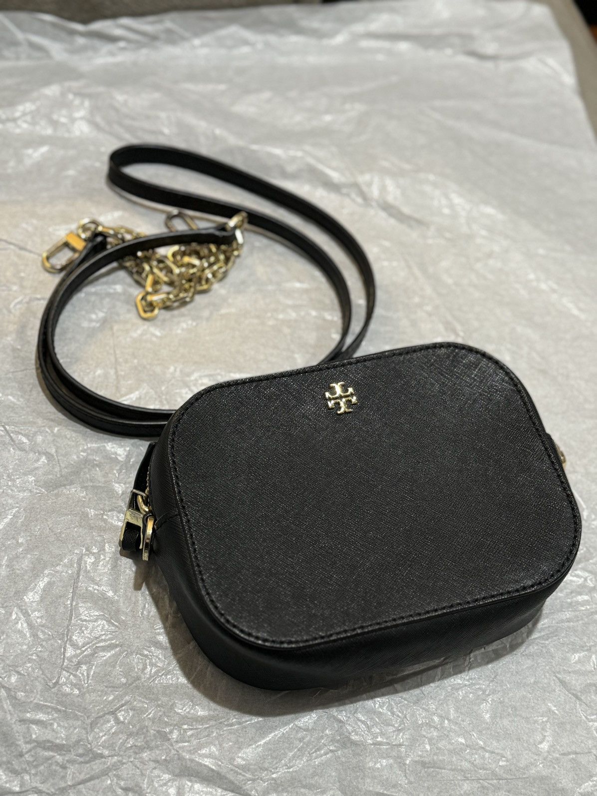 Tory Burch Tory Burch Saffiano Crossbody Bag Size ONE SIZE - 6 Thumbnail