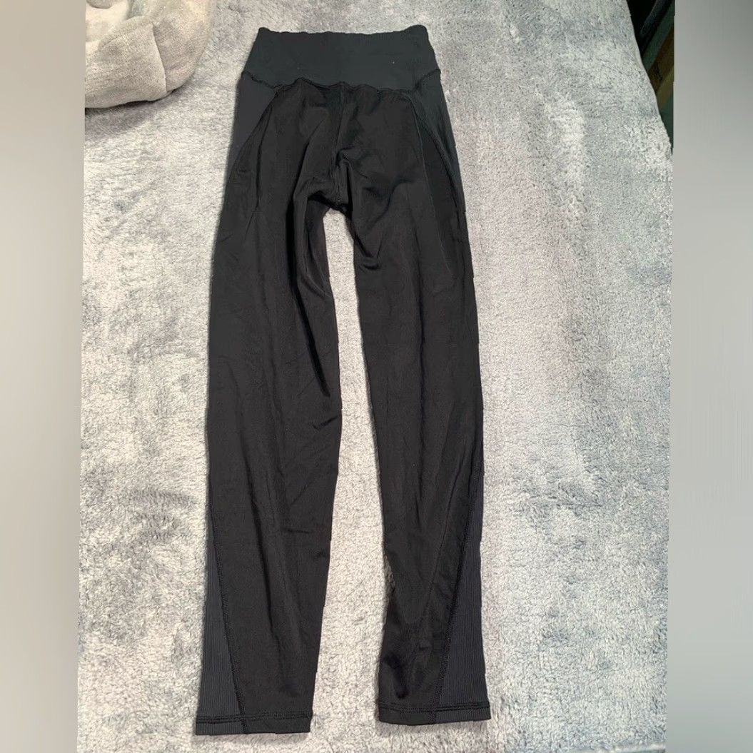 Vintage Aerie Legging Women L Black High Rise Ankle Regular Size Large Offline Goals 7/8 Size 36" / US 14 / IT 50 - 6 Thumbnail