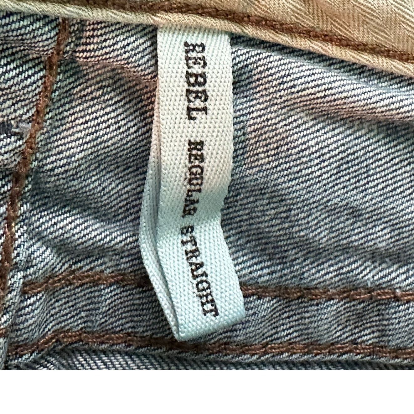 Guess GUESS Rebel Regular Studded Distressed Jeans size 30 Size US 30 / EU 46 - 5 Thumbnail