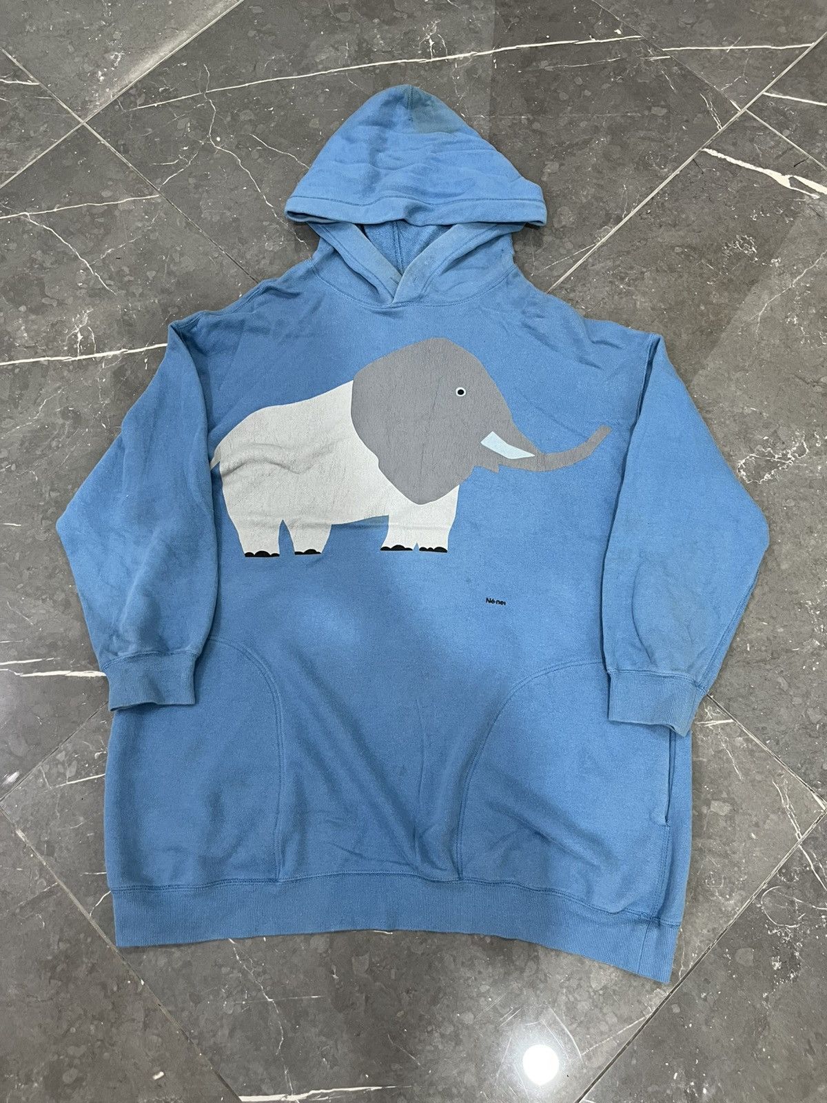 Issey Miyake × Ne-Net × Tsumori Chisato Ne net elephant distressed hoodie Size US L / EU 52-54 / 3 - 1 Thumbnail