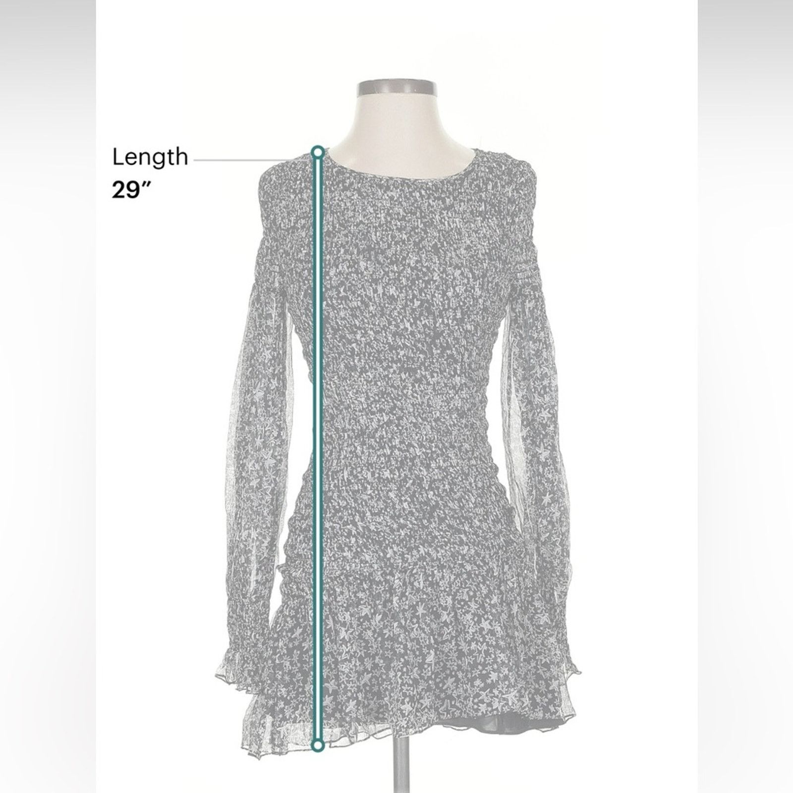 LoveShackFancy LoveShackFancy Scarlett Mini Dress - Size XS - 100% Silk Size XS / US 0-2 / IT 36-38 - 9 Thumbnail