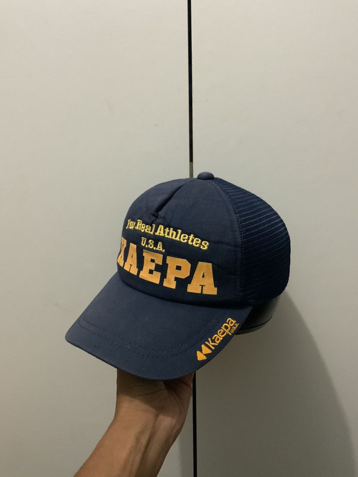 Japanese Brand Vintage Kaepa Trucker Hat Size ONE SIZE - 1 Thumbnail