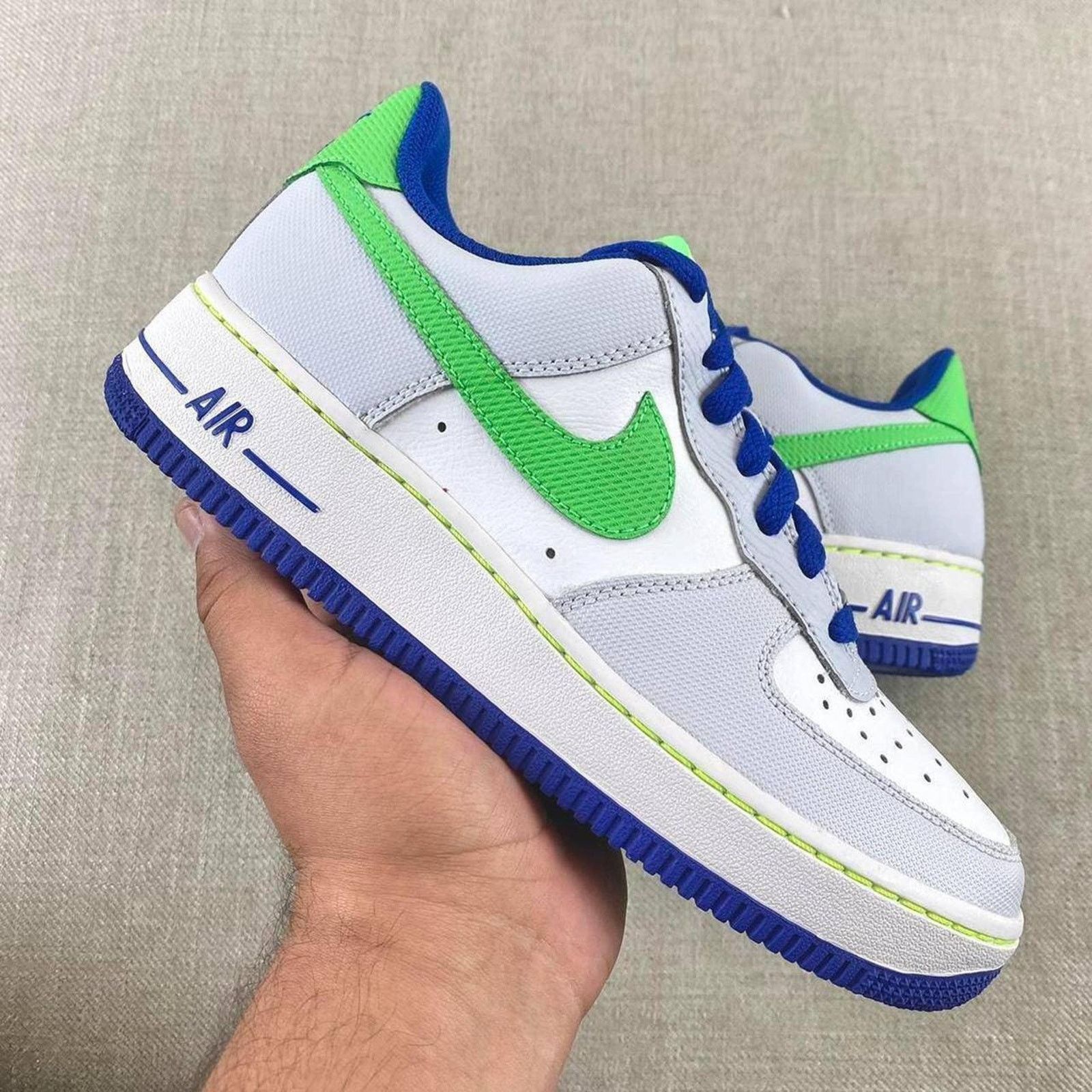 Nike 2013 Nike Air Force 1 Low “Slime Green” Size US 6.5 / IT 36.5 - 1 Thumbnail