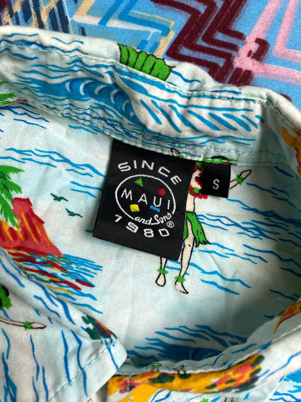 Vintage Vintage Maui And Sons HAWAIIIAN Cotton Rayon Shirt Size US S / EU 44-46 / 1 - 2 Thumbnail