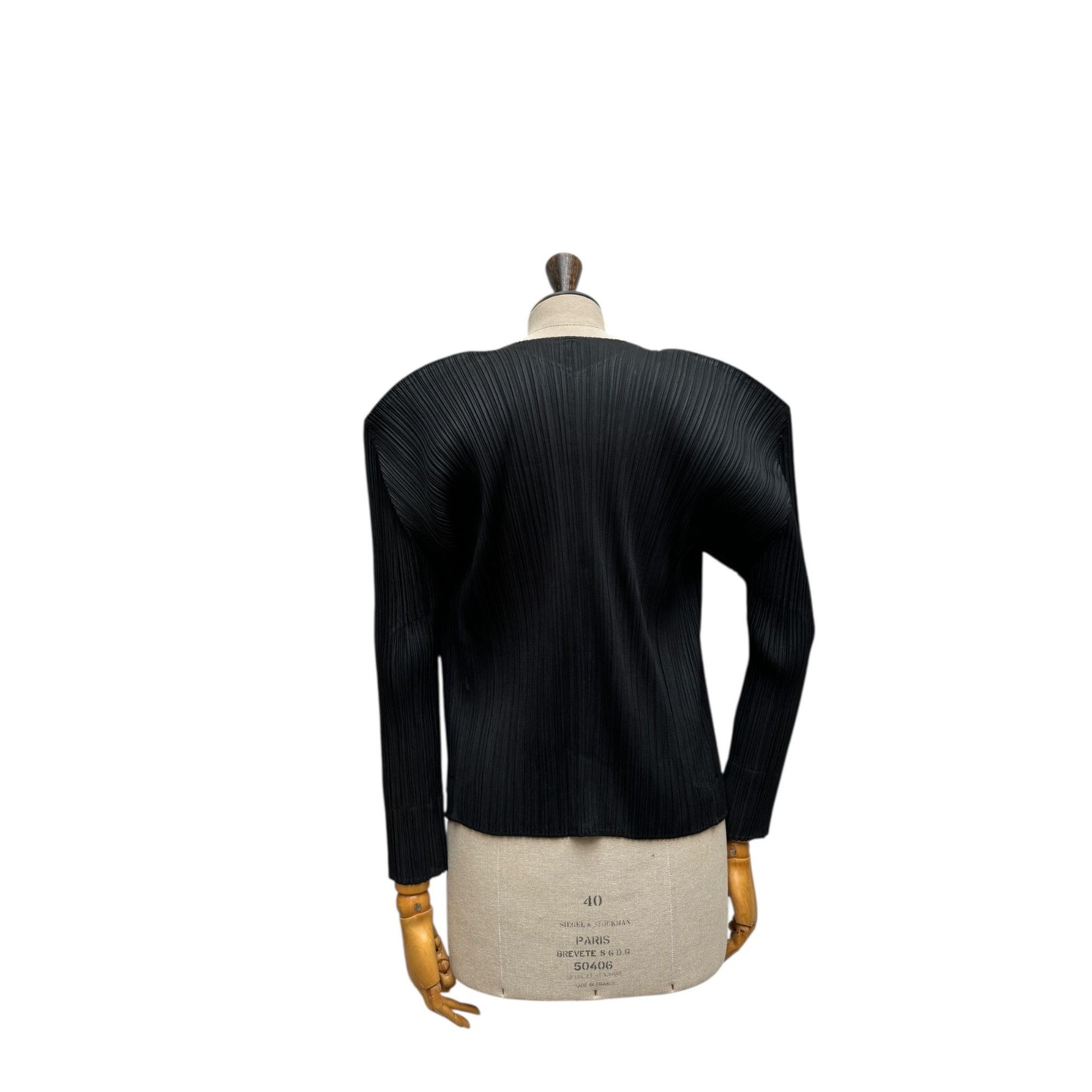Issey Miyake Pleats Please Black Jacket Size M / US 6-8 / IT 42-44 - 3 Thumbnail