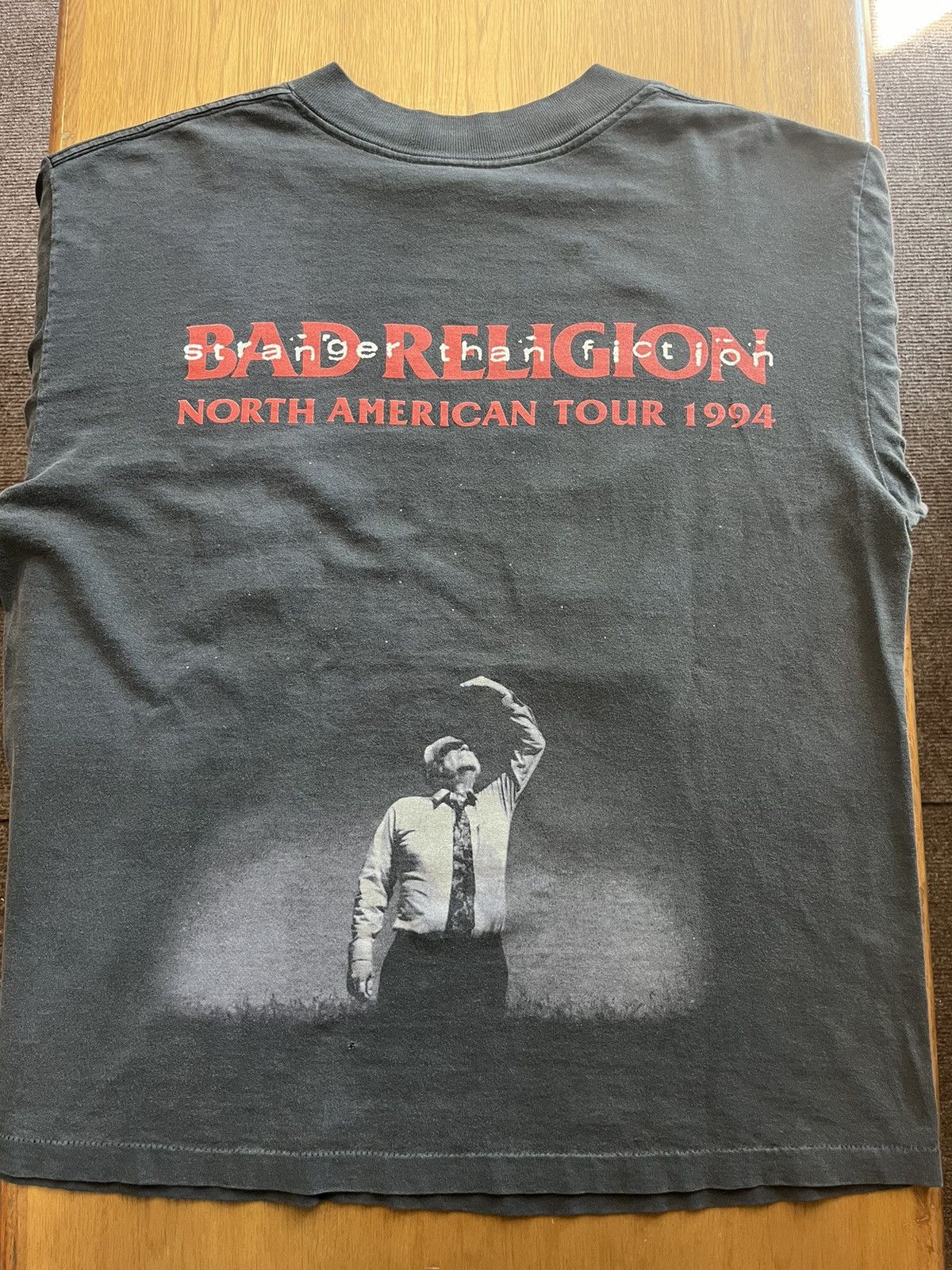 Band Tees Vtg BAD RELIGION Strager than fiction North america 1994’s Size US XL / EU 56 / 4 - 10 Thumbnail
