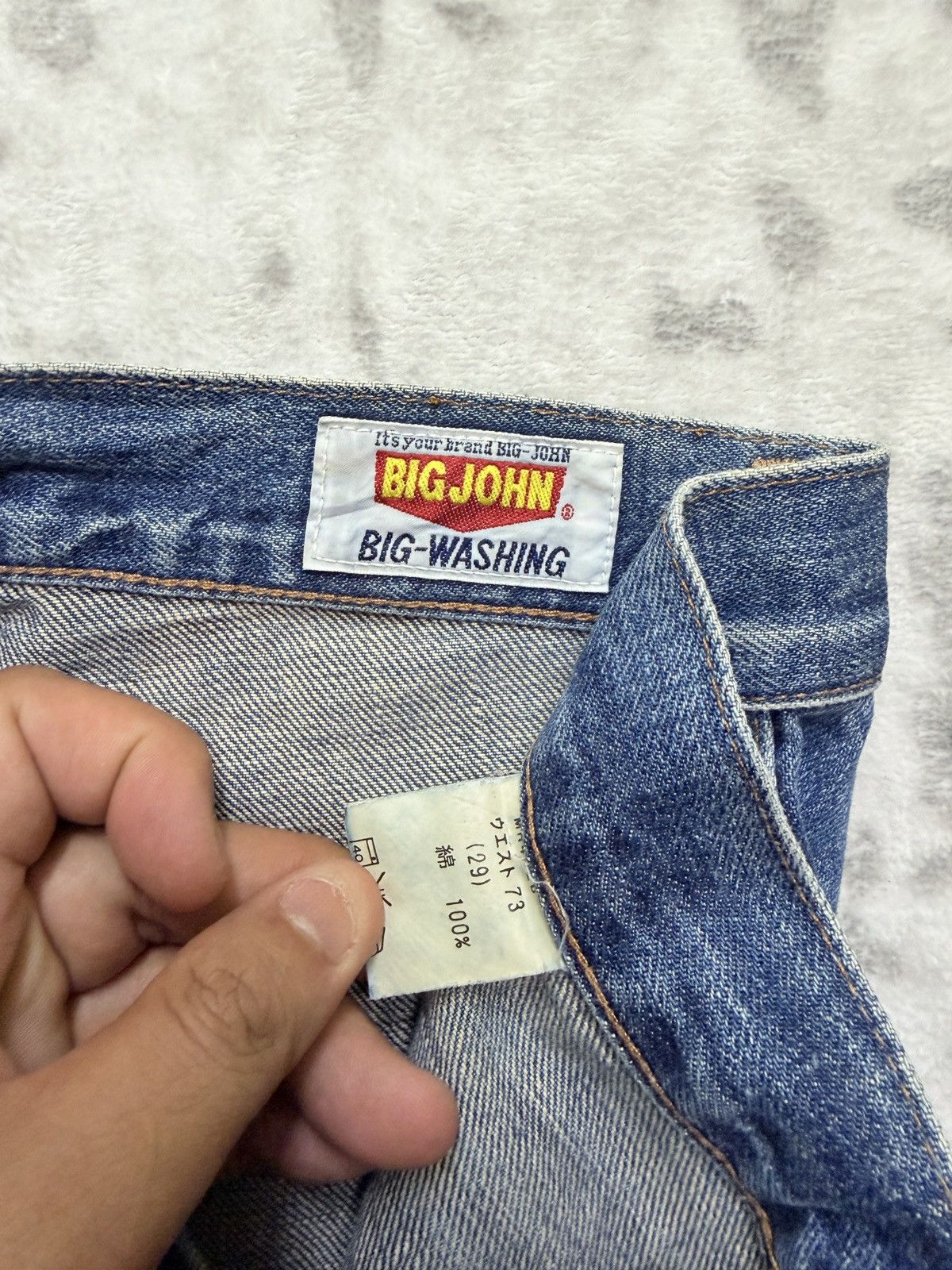 Big John Vintage Big John Bush Pant Flare Jeans Japan Bell Bottom Size US 29 - 14 Thumbnail