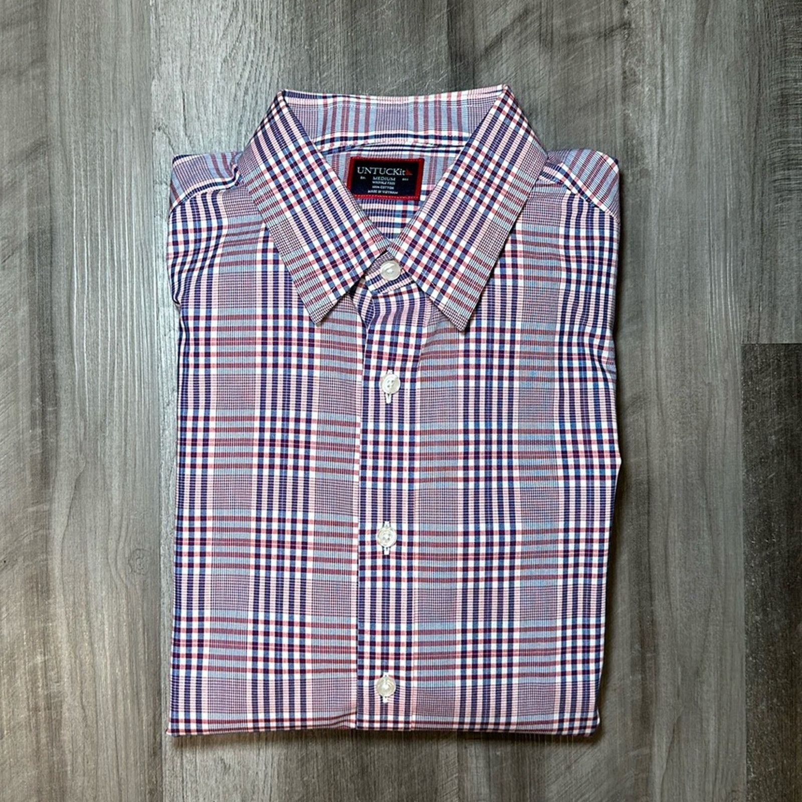 UNTUCKit UnTuckIt Wrinkle Free Long Sleeve Button Down - Medium Size US M / EU 48-50 / 2 - 1 Thumbnail