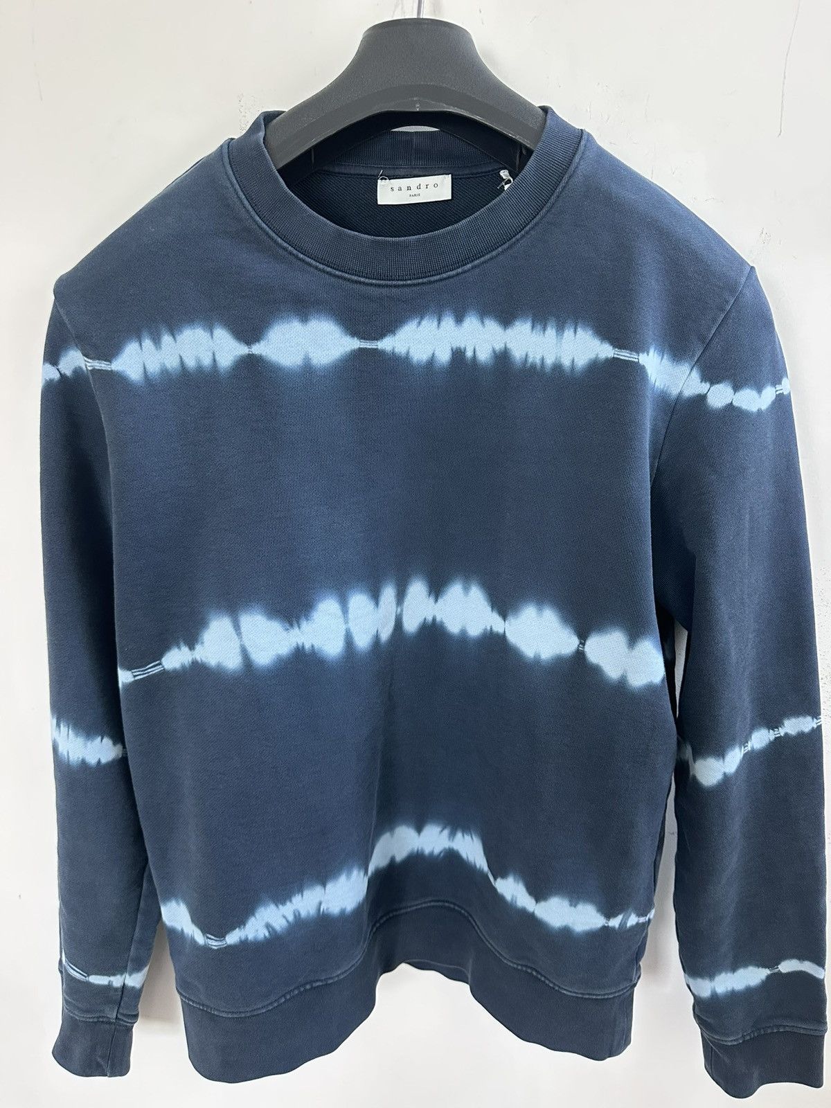 Sandro Sandro Paris Tie-Dyed Crewneck Sweatshirt Size US S / EU 44-46 / 1 - 1 Thumbnail
