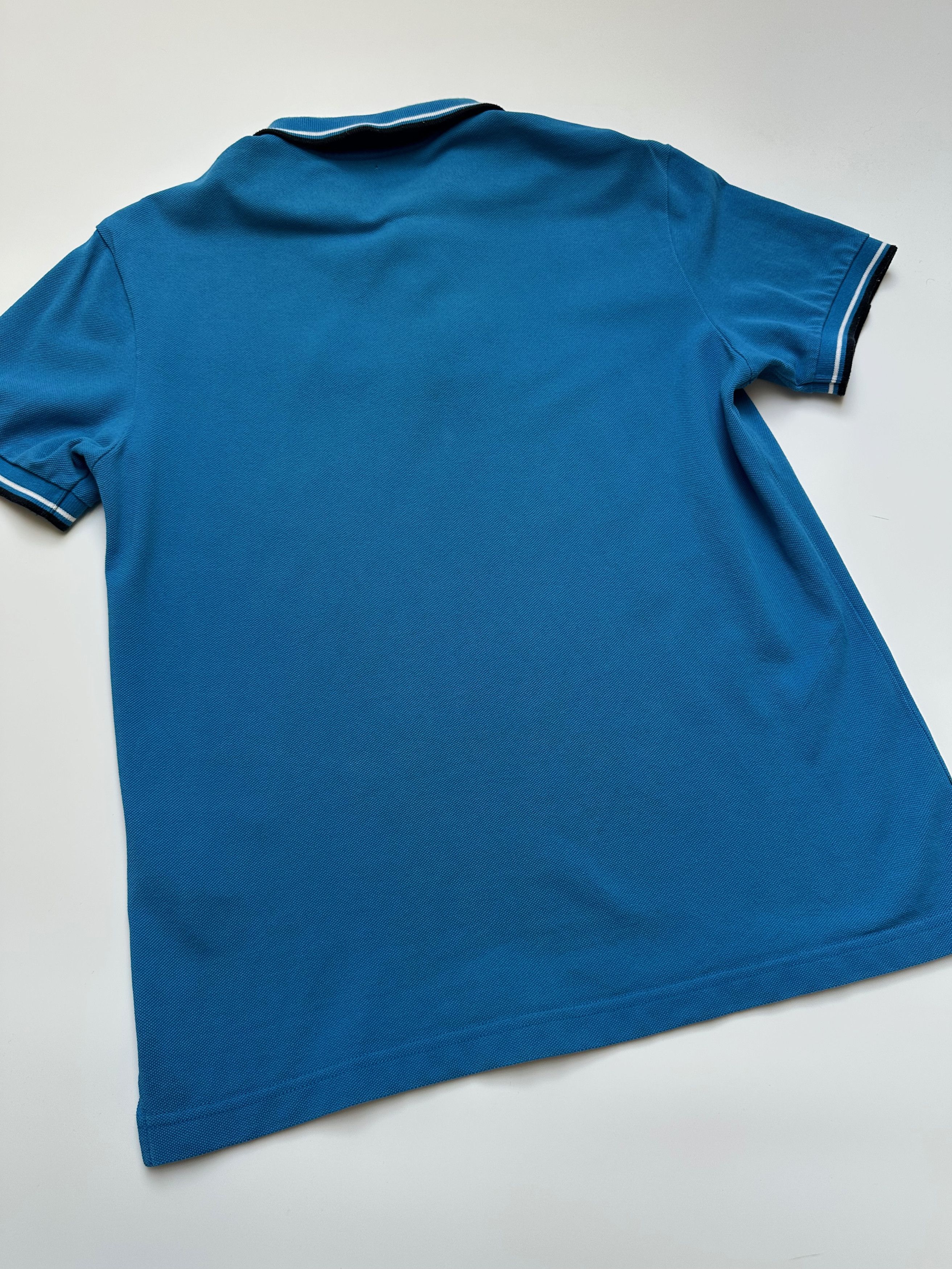 Prada Prada Linea Rossa Red Tab Blue Polo Shirt Worn Size US S / EU 44-46 / 1 - 11 Thumbnail