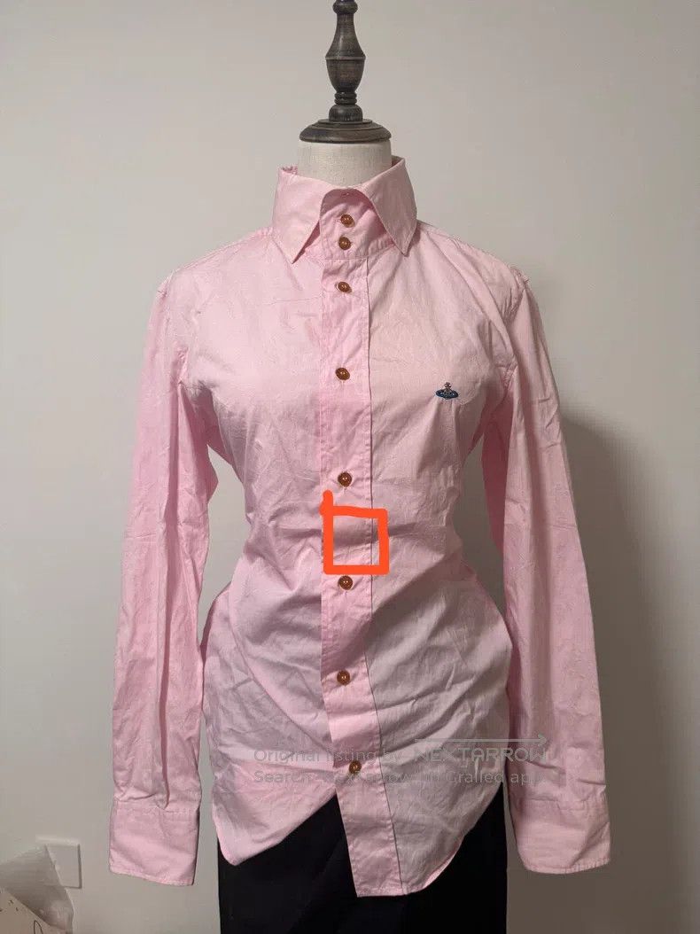 Vivienne Westwood Vivienne Westwood Pink shirt with three buttons Size M / US 6-8 / IT 42-44 - 5 Thumbnail