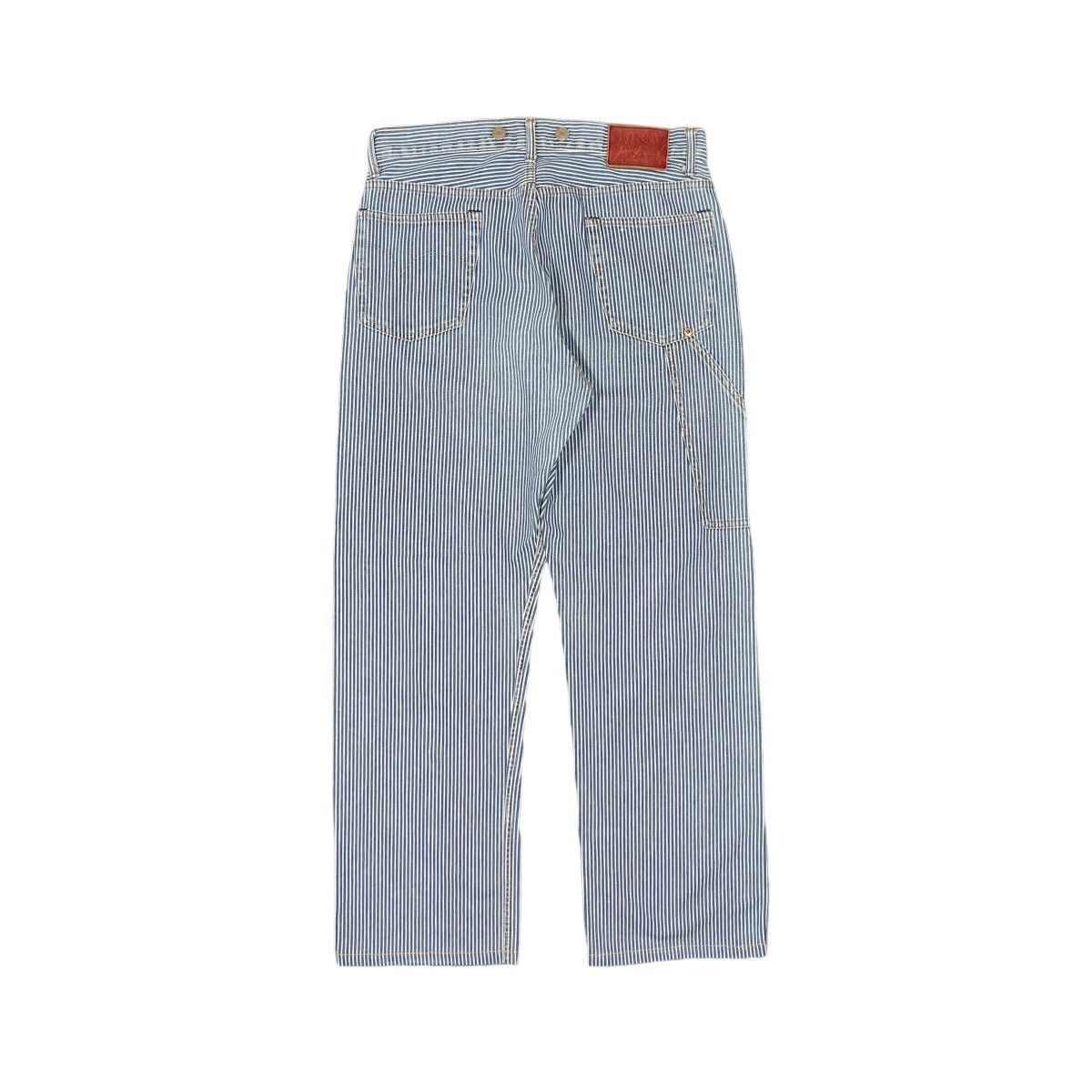 Hysteric Glamour Hysteric Glamour Kinky Carpenter Striped Denim Jeans Size US 32 / EU 48 - 1 Thumbnail