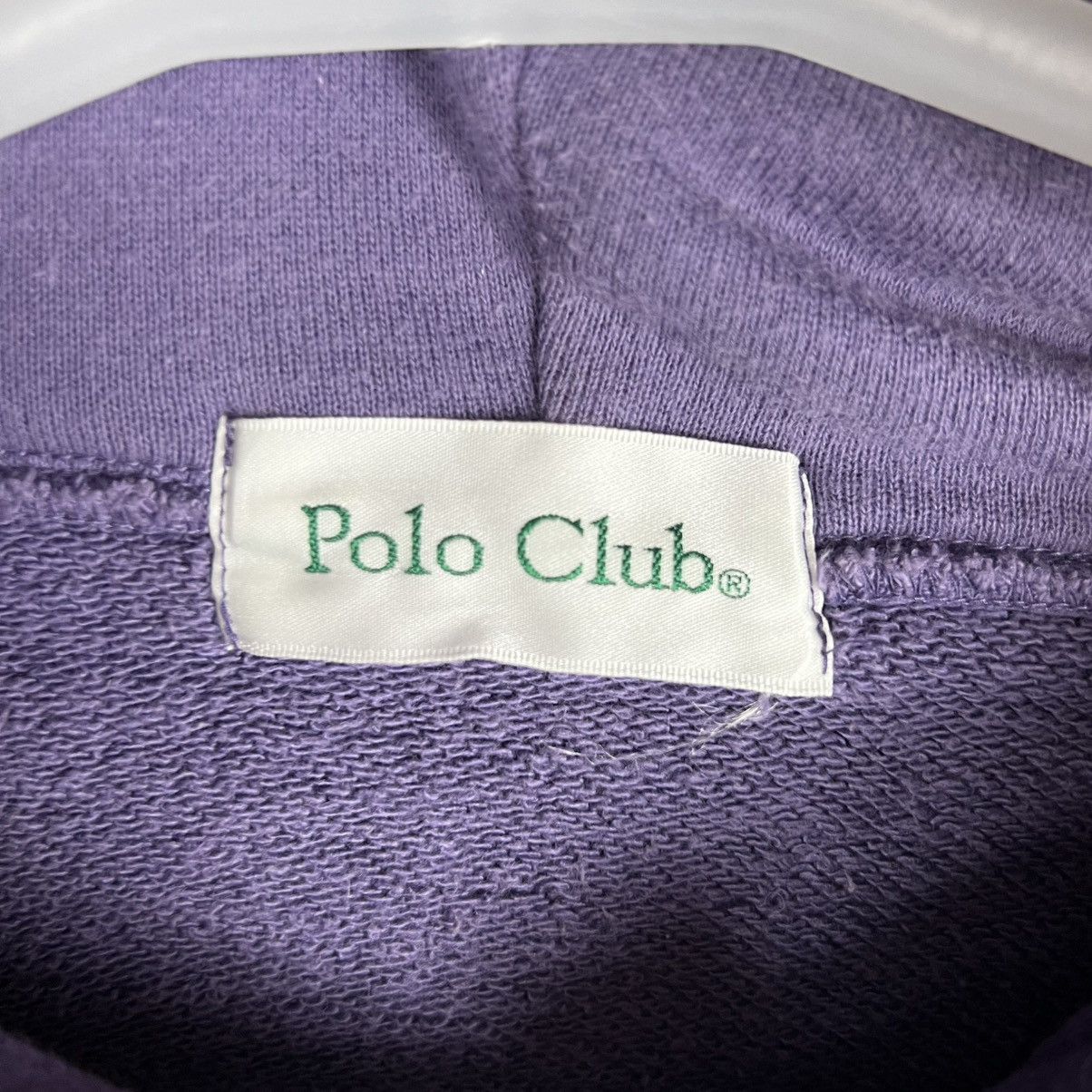 Polo Ralph Lauren Hoodie Polo Club SpellOut Embroidered Sweatshirt Size US L / EU 52-54 / 3 - 10 Thumbnail