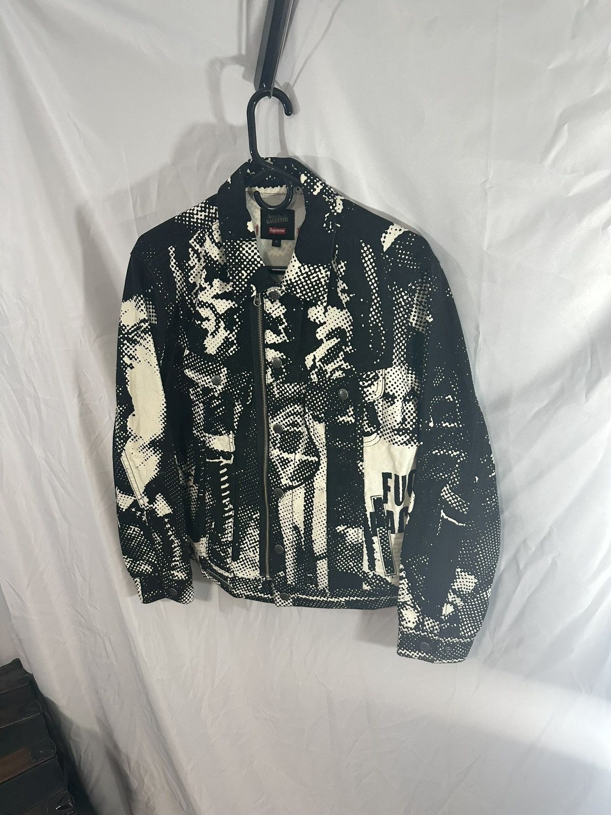 Jean Paul Gaultier × Supreme Supreme x Jean Paul Gaultier Denim Rasicm Jacket Size US M / EU 48-50 / 2 - 1 Thumbnail
