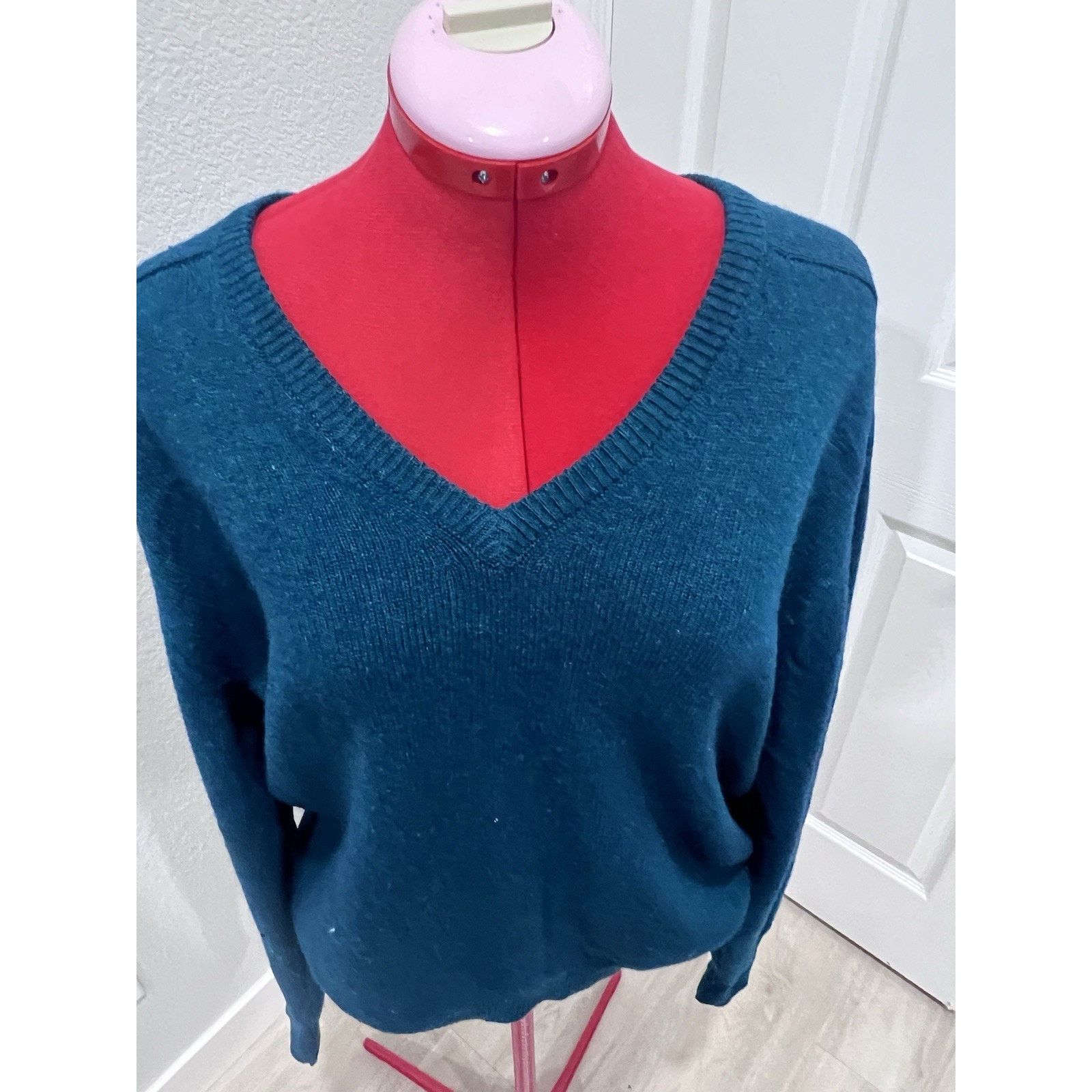 Other John Martin Men’s Wool Blend Green Preppy Academia pullover Size US L / EU 52-54 / 3 - 4 Thumbnail