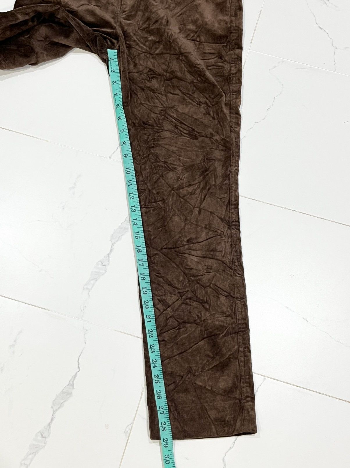 Aquascutum Aquascutum Japan Corduroy Trousers Brown Classic Pants Size US 30 / EU 46 - 19 Thumbnail