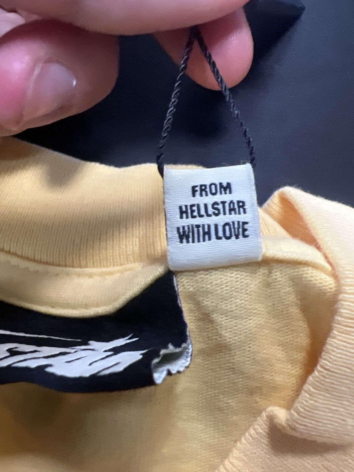 HELLSTAR Hellstar Studios Jesus Path To Paradise Yellow T-Shirt Size US M / EU 48-50 / 2 - 4 Thumbnail