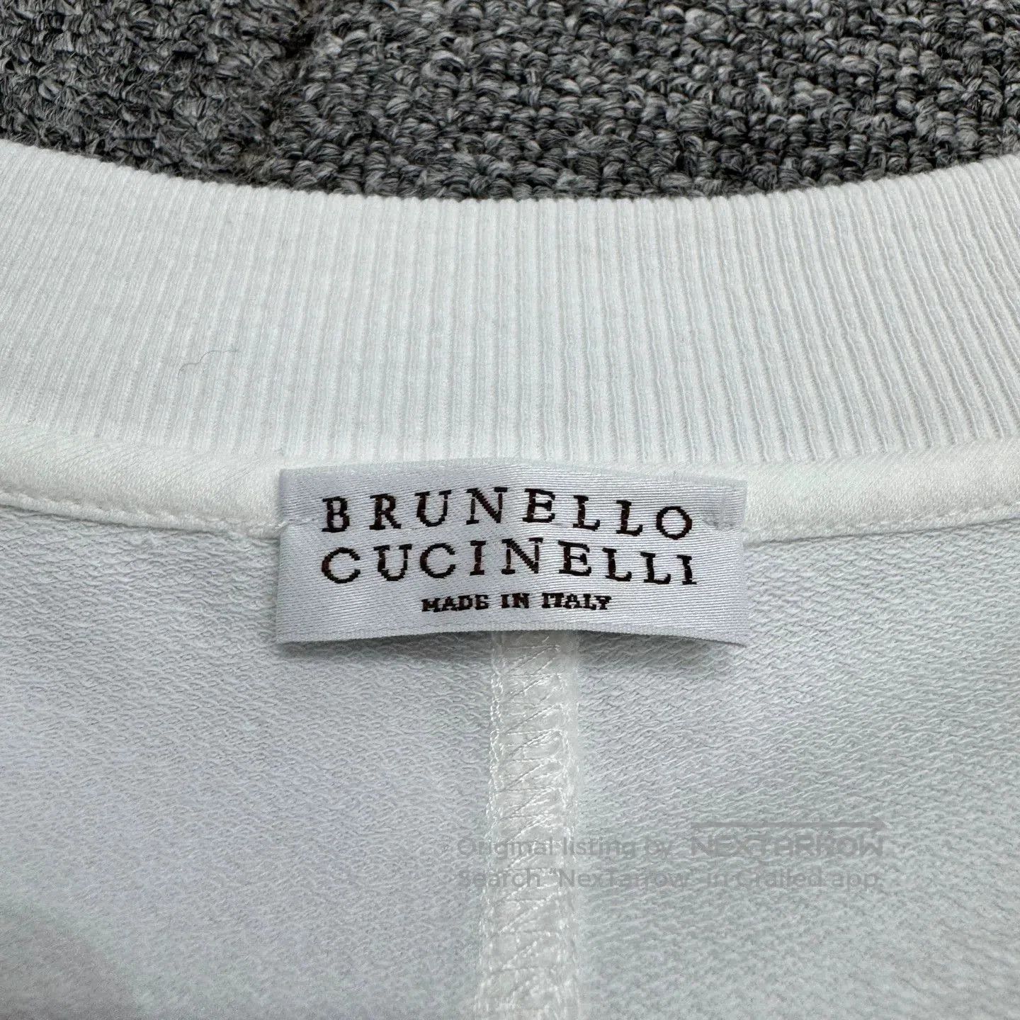 Brunello Cucinelli Brunello Cucinelli Beaded Floral Sweatshirt. Size M / US 6-8 / IT 42-44 - 4 Thumbnail