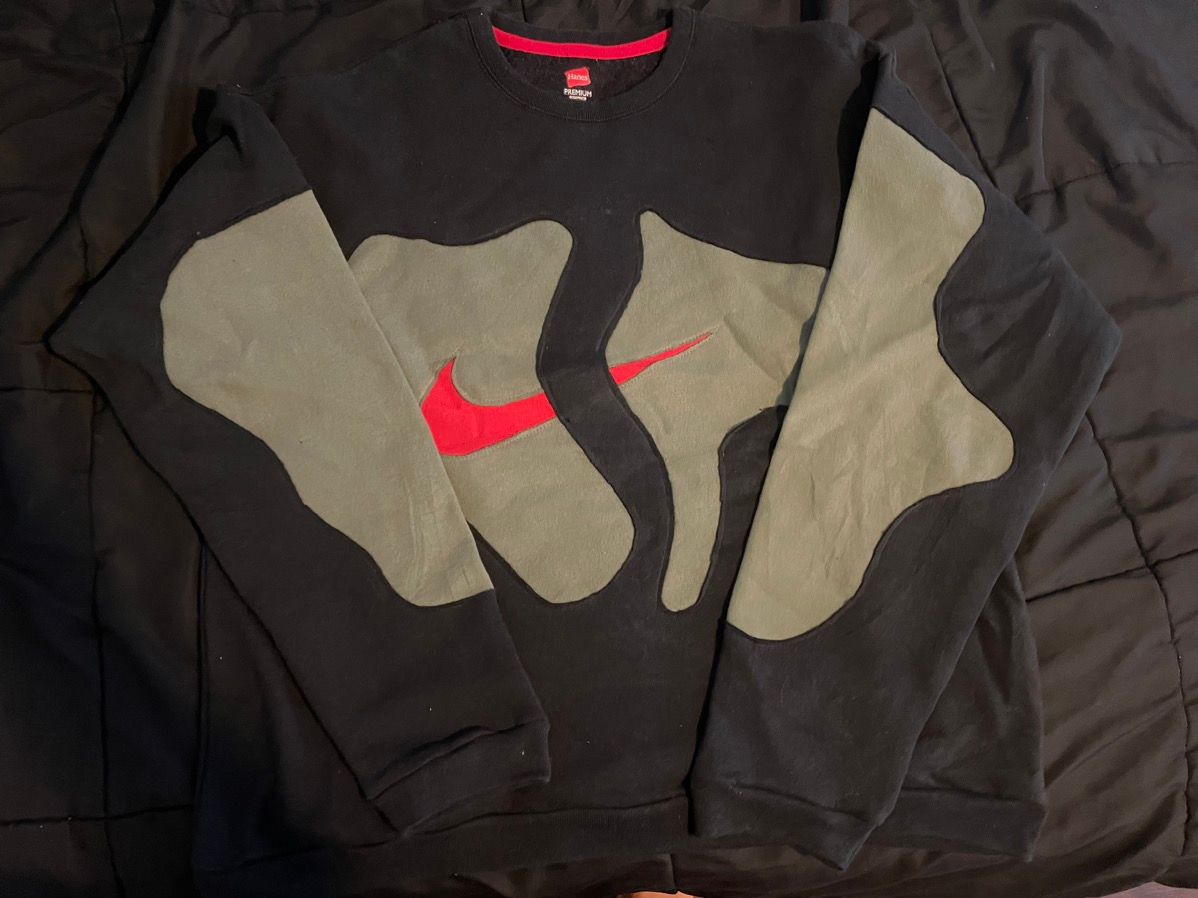 Nike Reworked Nike/Hanes Vintage sweater | Grailed
