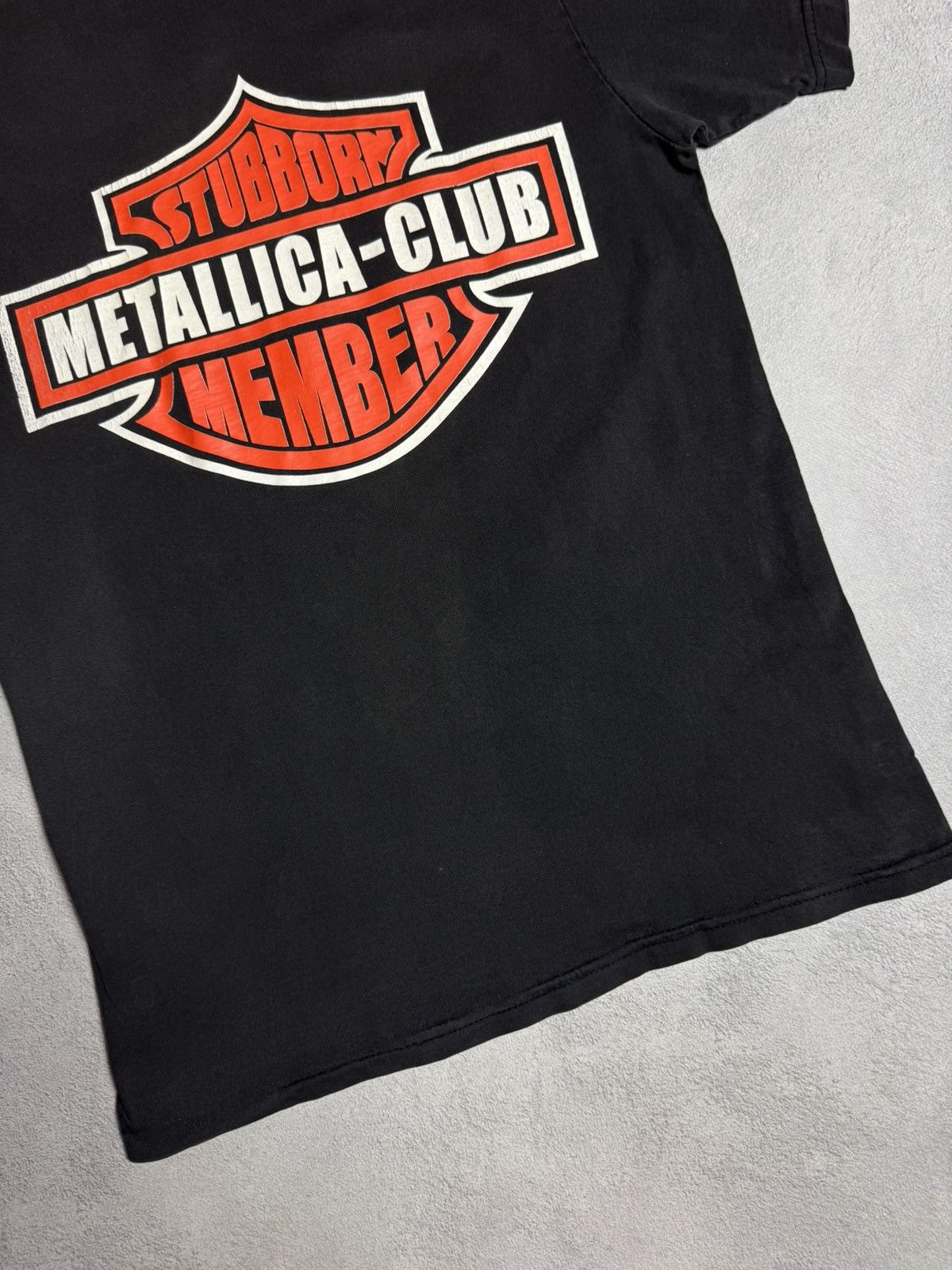 Metallica Metallica 1998 In Club Stubborn Member T-Shirt Harley Style Size US S / EU 44-46 / 1 - 8 Thumbnail