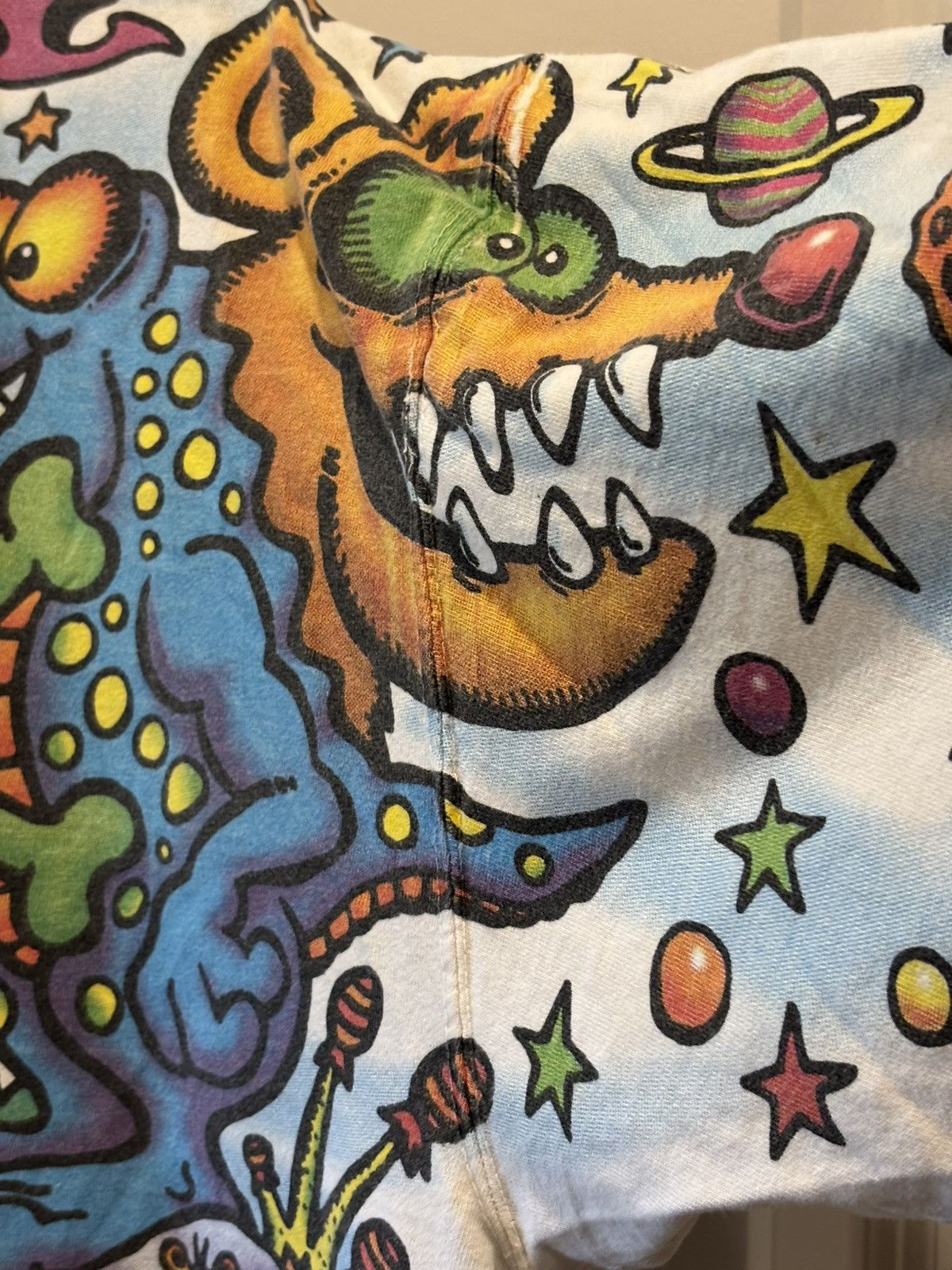 Grateful Dead × Liquid Blue Vintage 1993 Liquid Blue Joey Mars Zidzoii XL Shirt AOP Size US XL / EU 56 / 4 - 3 Thumbnail