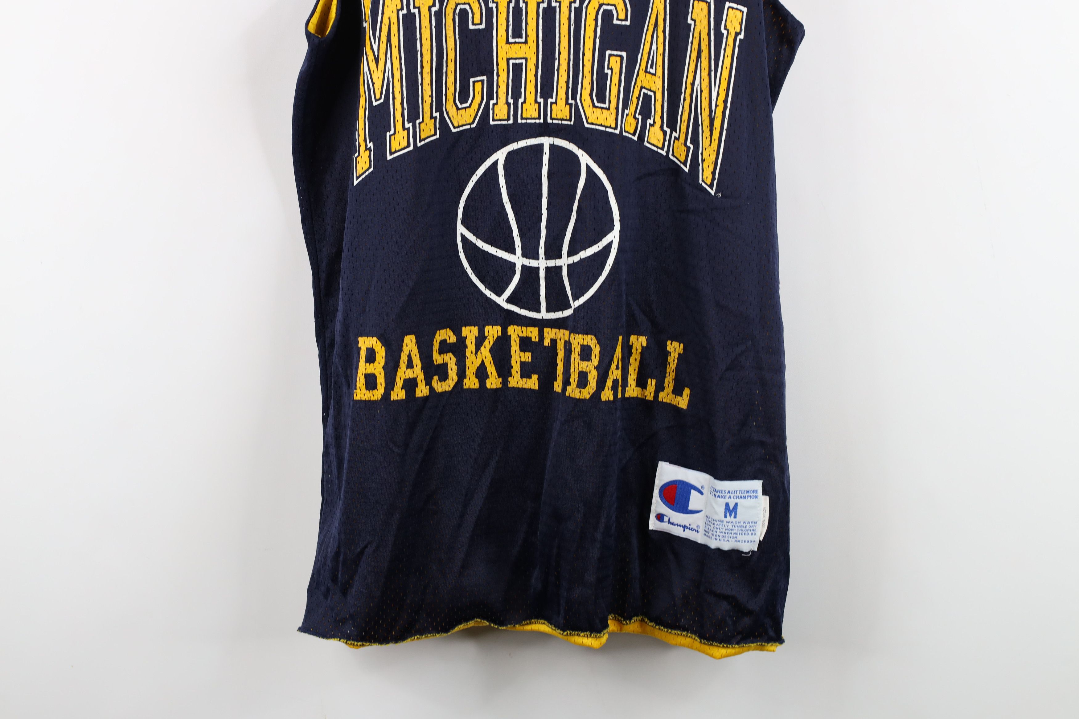 Champion Vintage 90s Champion Reversible University Michigan Jersey Size US M / EU 48-50 / 2 - 3 Thumbnail