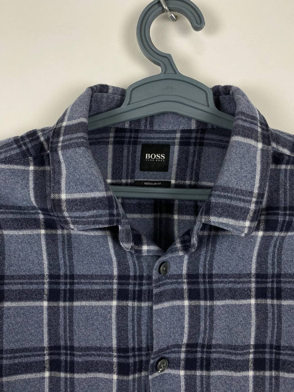 Hugo Boss Hugo Boss Heavy Cotton Flannel Check Shirt Size XXL Size US XXL / EU 58 / 5 - 3 Thumbnail