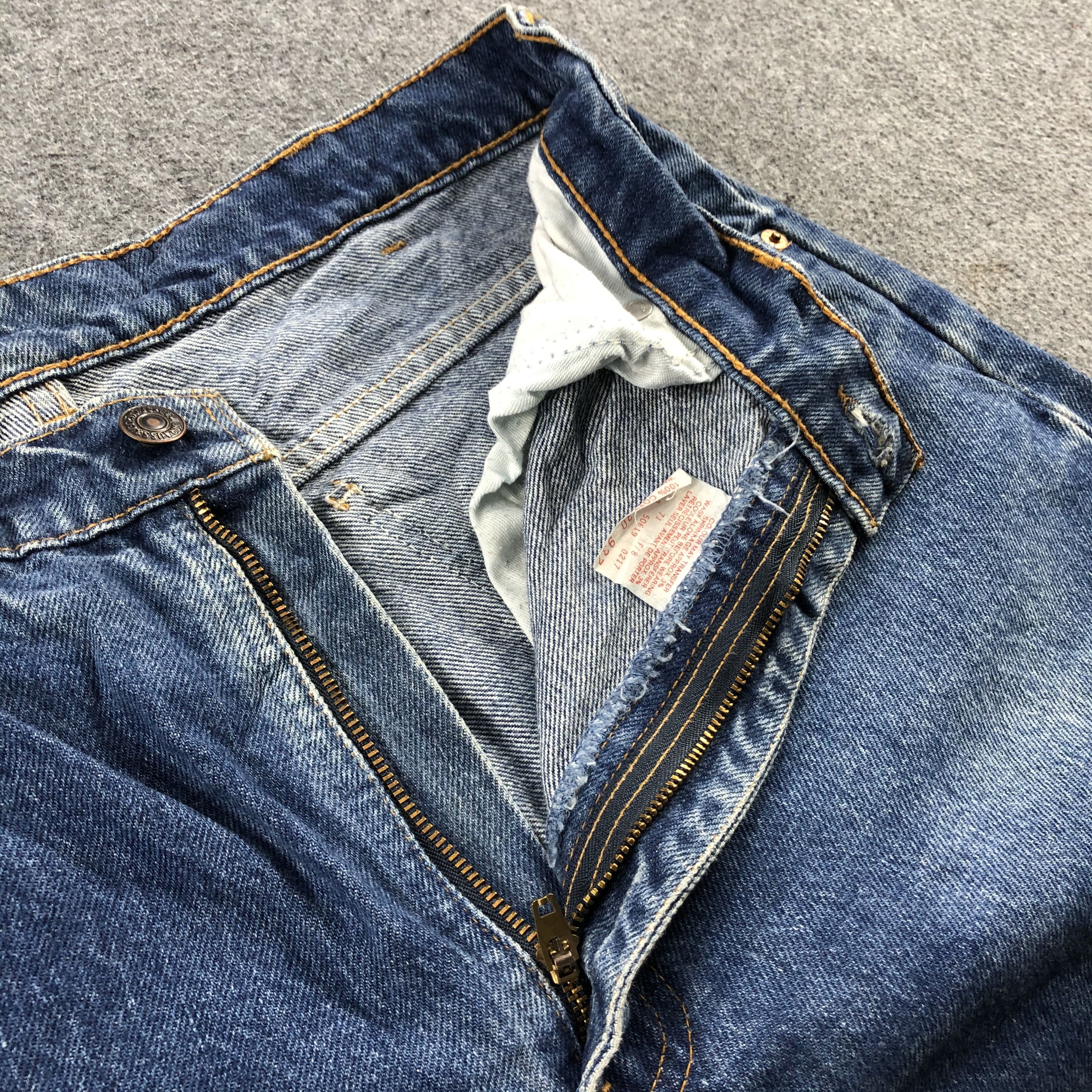 Levi's Vintage 90s Blue Wash Levis Jeans-J2022 Size US 32 / EU 48 - 6 Thumbnail