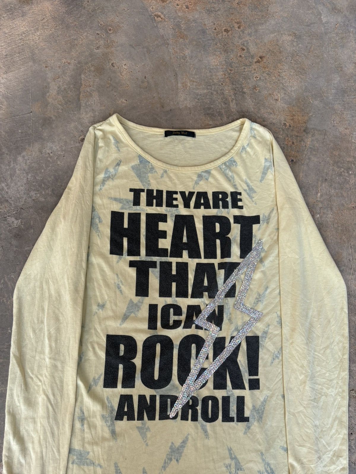 Hysteric Glamour Y2k Johy Gal Rock androll Punk style Women's Longsleeve Size L / US 10 / IT 46 - 2 Thumbnail