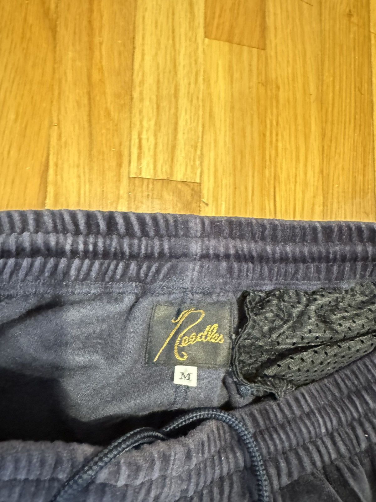 Needles Needles Navy Velour Track Pant 2018 OG Size US 32 / EU 48 - 3 Thumbnail