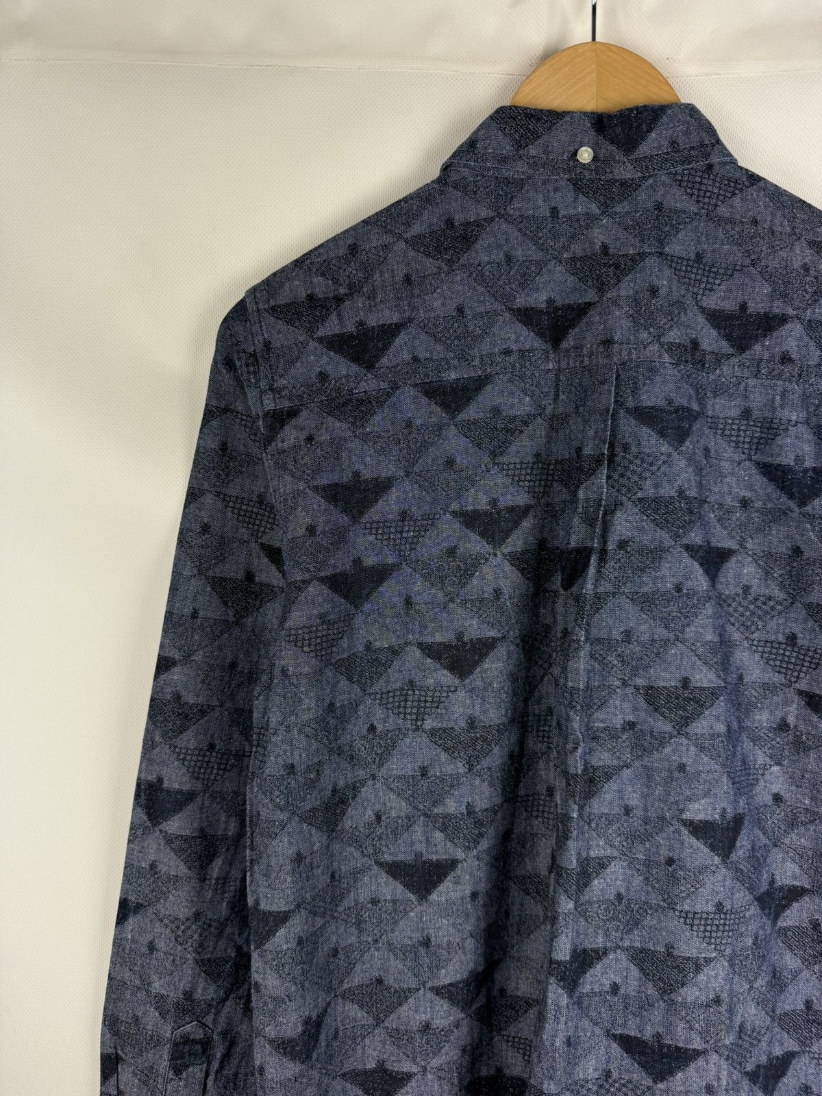 Carhartt Carhartt L/S Crandall Men’s Patterned Denim Button Up Shirt Size US M / EU 48-50 / 2 - 20 Thumbnail