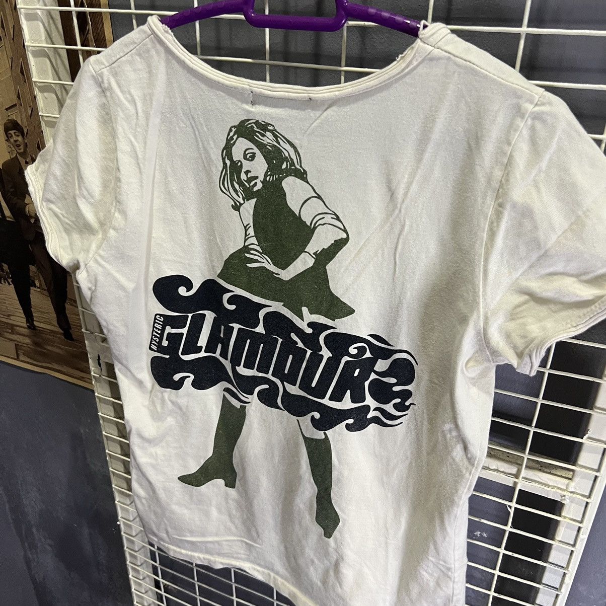 Hysteric Glamour × Japanese Brand “HYSTERIC GLAMOUR” OVERPRINT TSHIRT Size XXS / US 00 / IT 34 - 10 Thumbnail