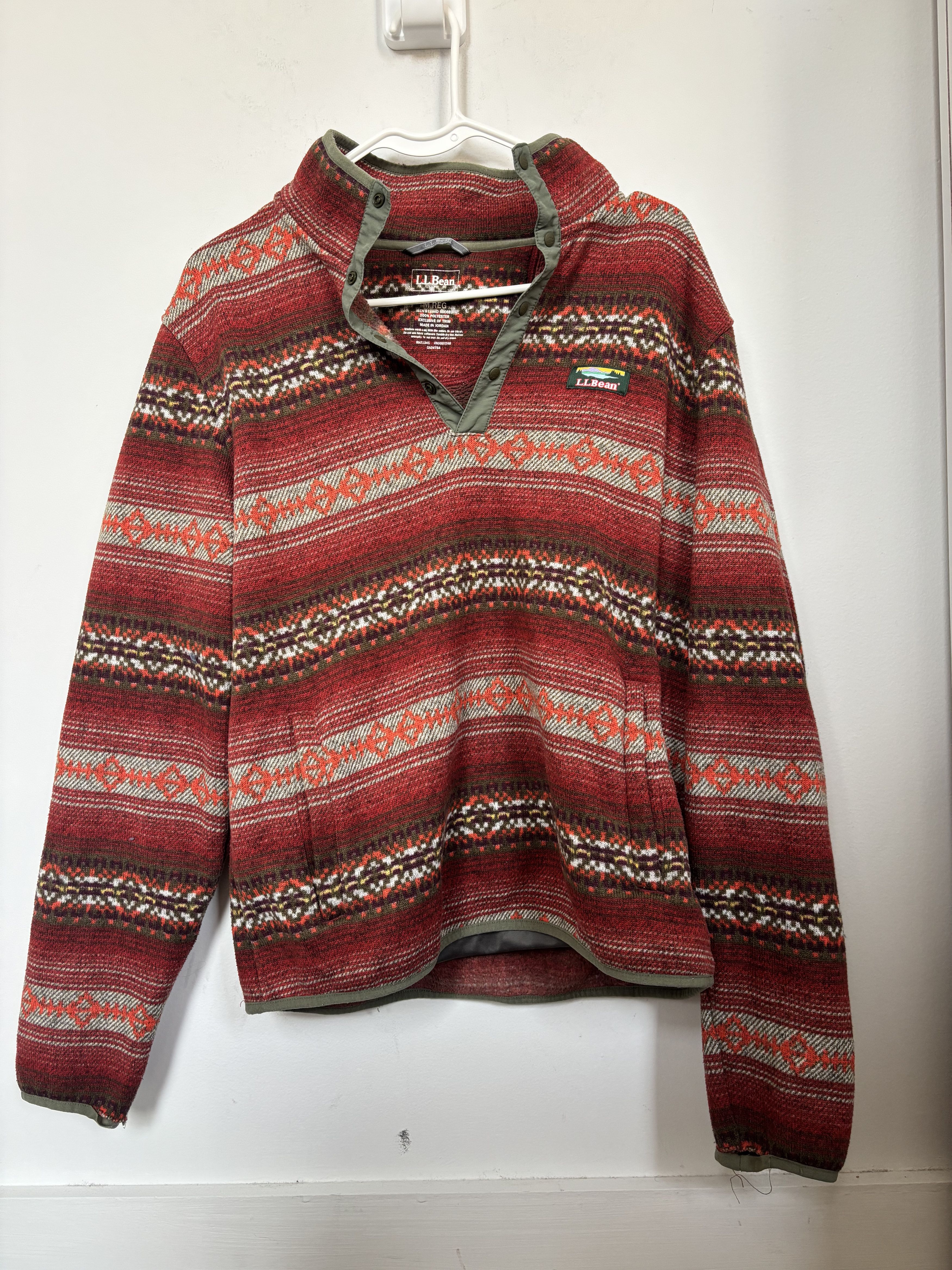 L.L. Bean LL Bean Quarter Zip (w/Snap Buttons) Size US M / EU 48-50 / 2 - 1 Thumbnail
