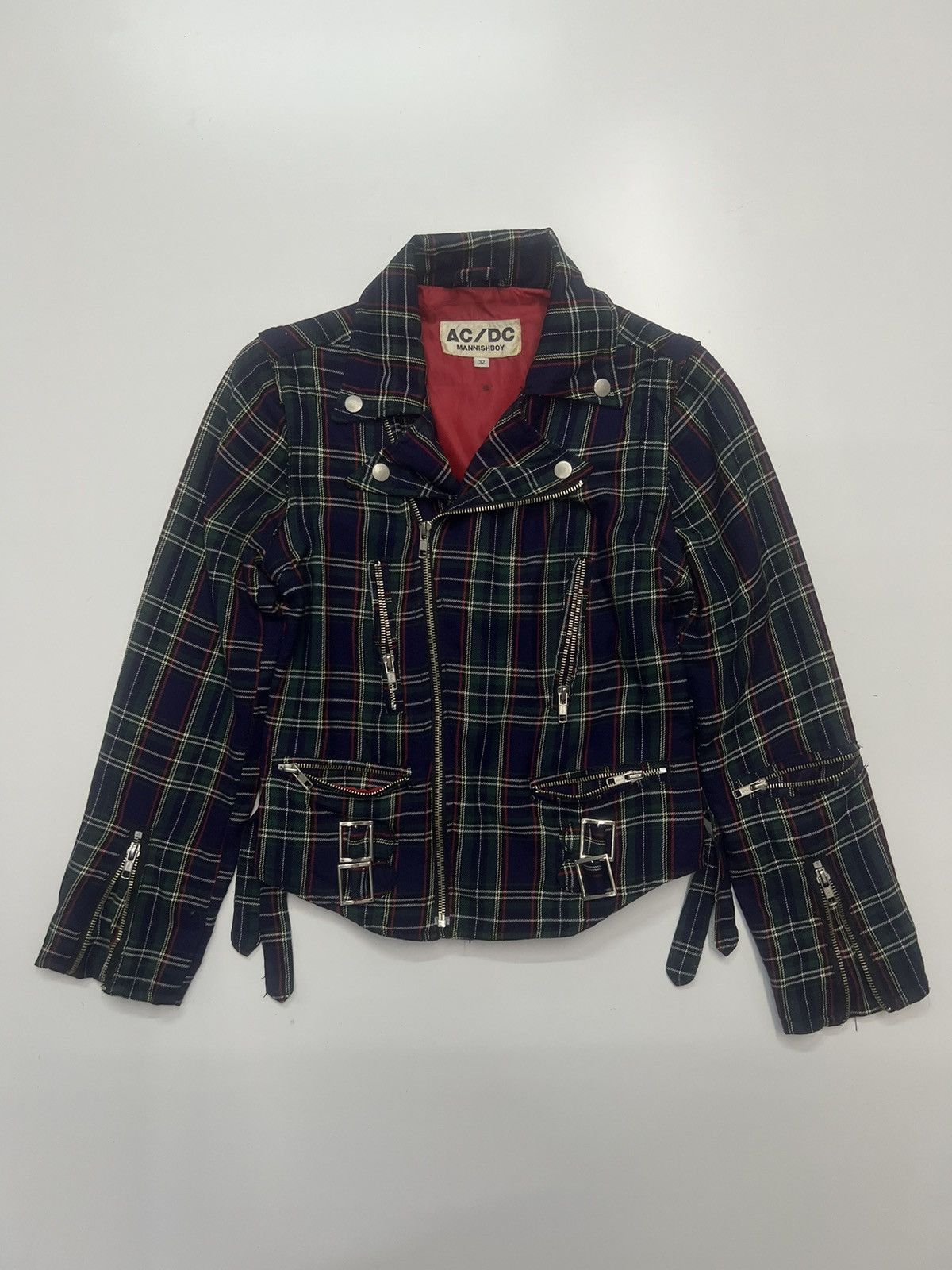 AC/DC AC/DC Mannishboy Double Collar Punk Style Jacket Size S / US 4 / IT 40 - 1 Thumbnail