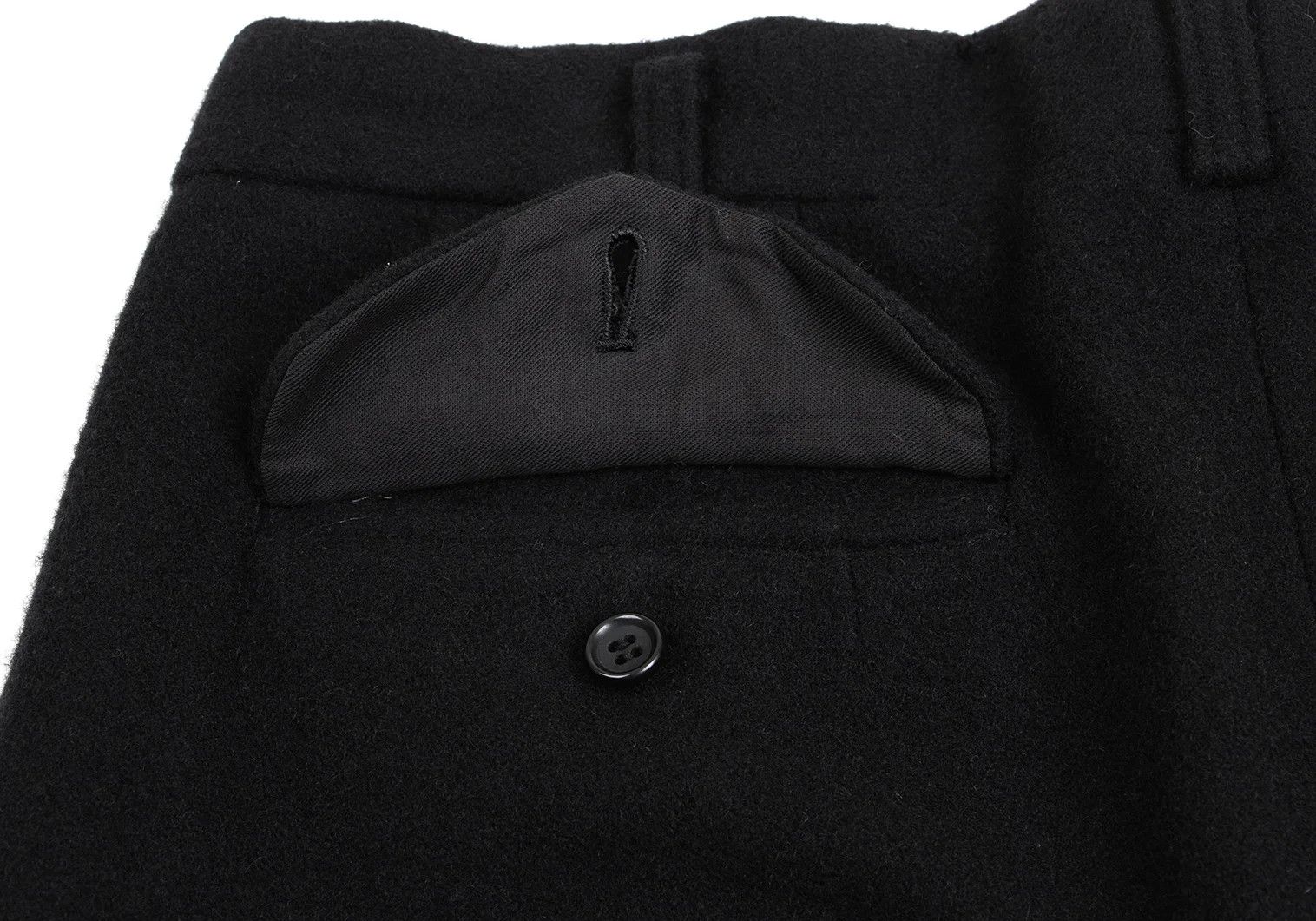 Comme des Garcons Homme Plus Dyed Corduroy Pants in Black, Size L Size US 36 / EU 52 - 11 Thumbnail