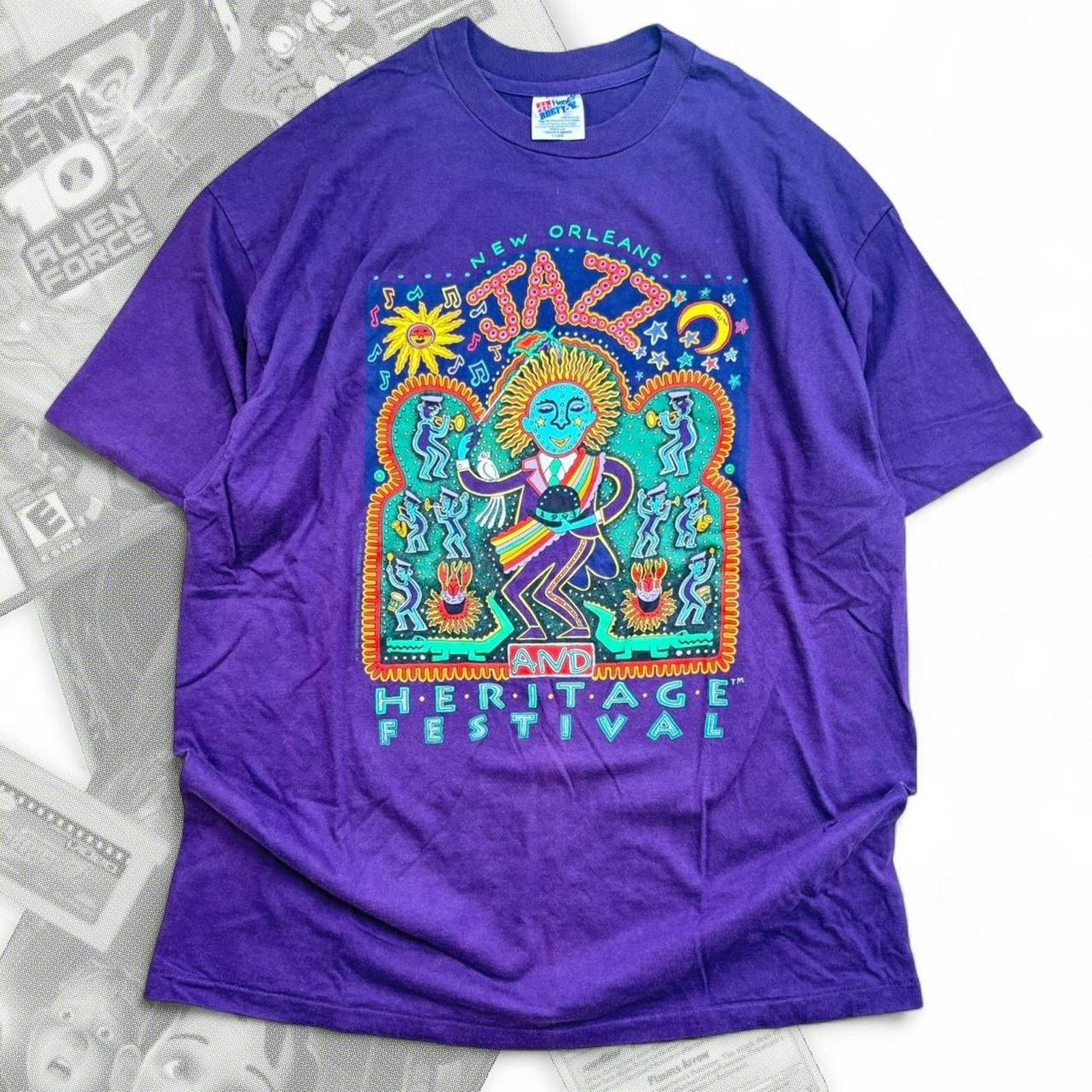 & Other Stories Vintage New Orleans Jazz & Heritage Graphic Tee Size US XL / EU 56 / 4 - 1 Thumbnail