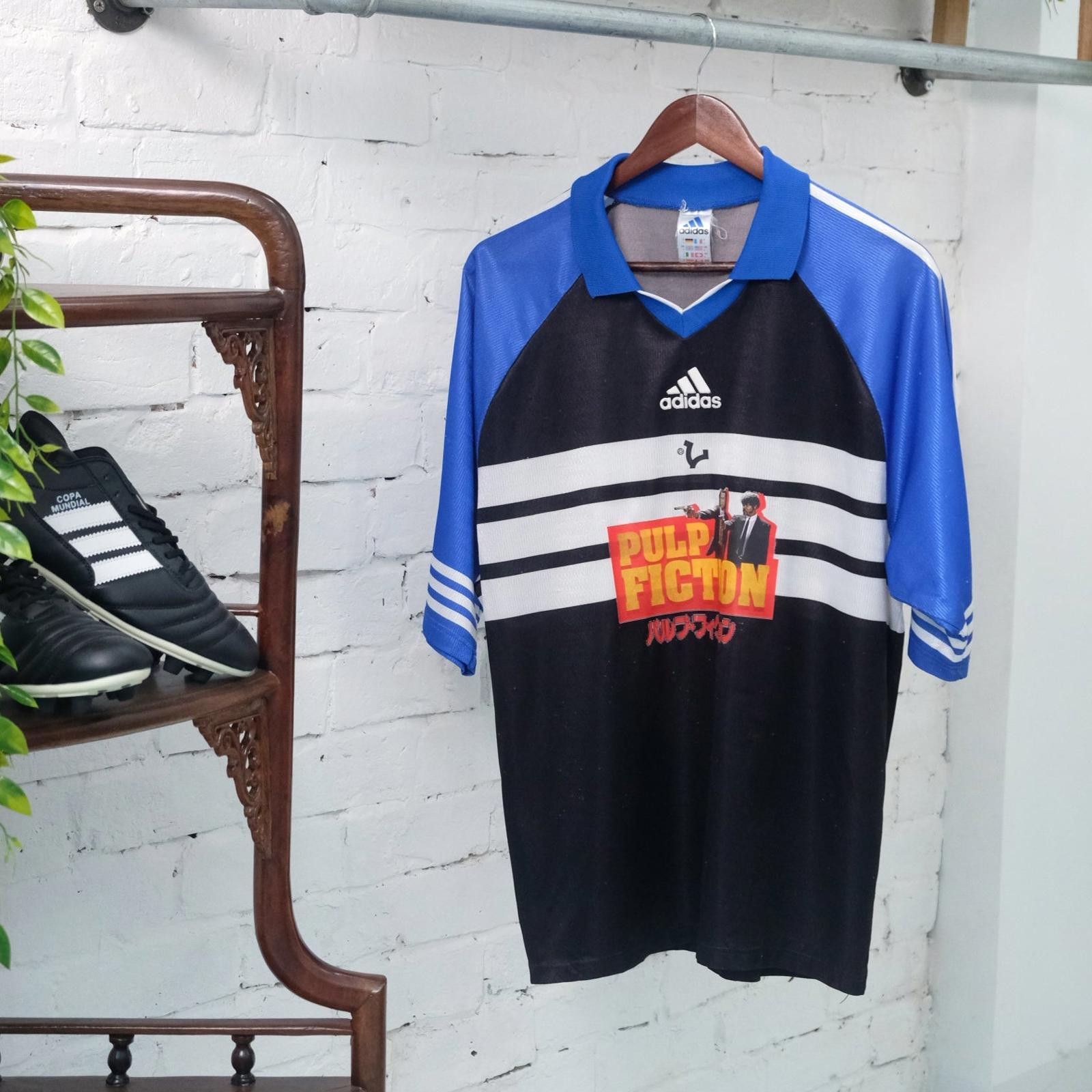 Adidas 1990s VICE Footbal Store Pulp Fiction Football Shirt Adidas Size US L / EU 52-54 / 3 - 2 Thumbnail