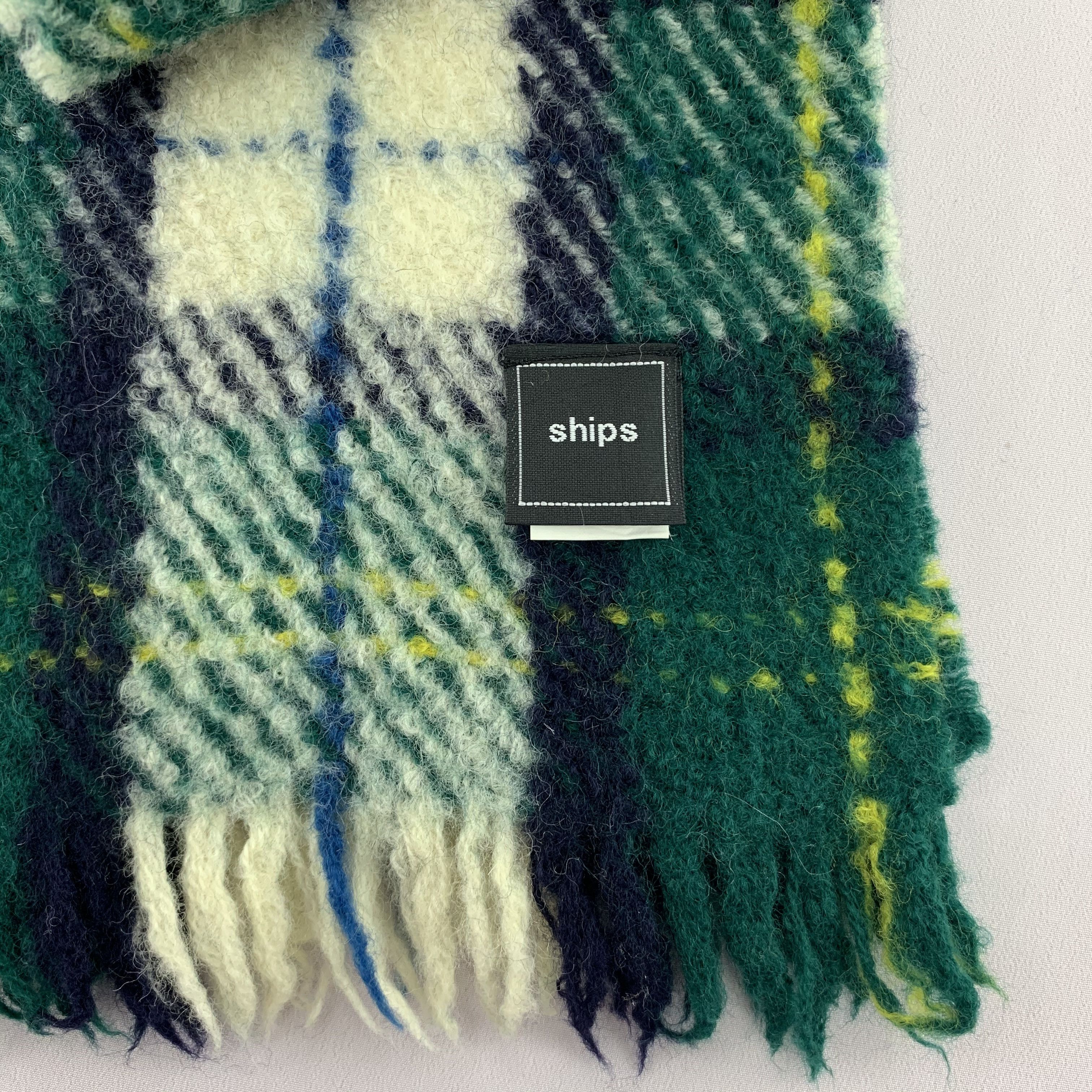 SHIPS Ships Scarf Wool Muffler Neck Wrap BL4181 Size ONE SIZE - 3 Thumbnail