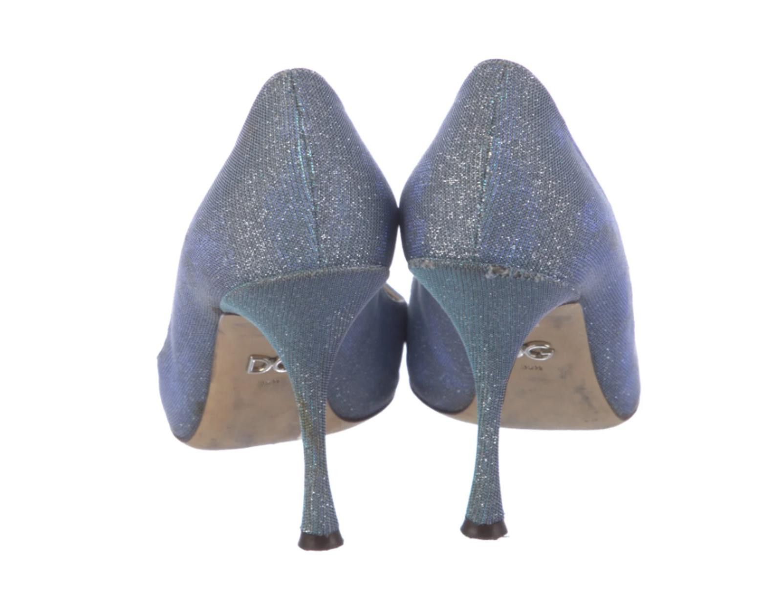 Dolce & Gabbana Dolce & Gabbana Glitter Lori 90 Accents, Sz US8.5, IT39.5 Size US 8.5 / IT 38.5 - 4 Thumbnail