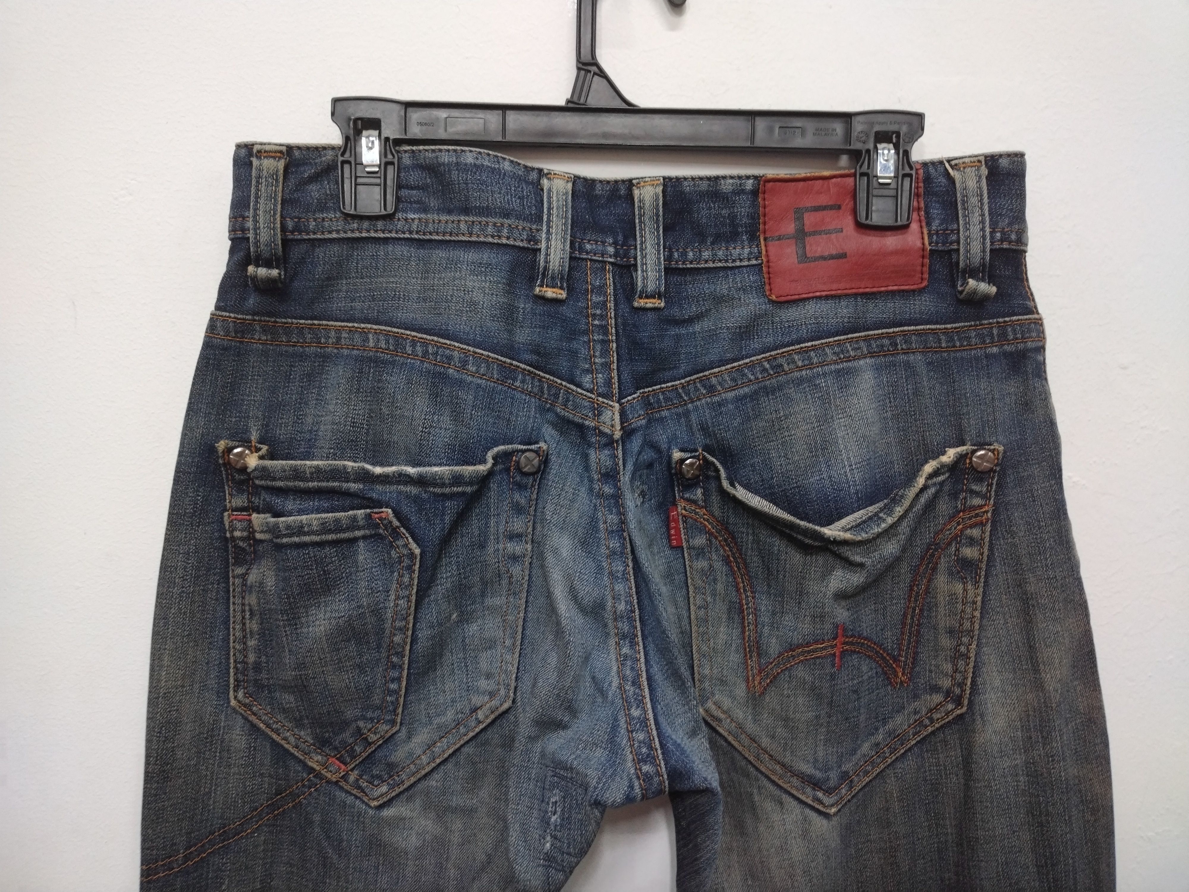 Edwin 💥Distressed Edwin E Function Awesome Character Jeans Size US 32 / EU 48 - 15 Thumbnail