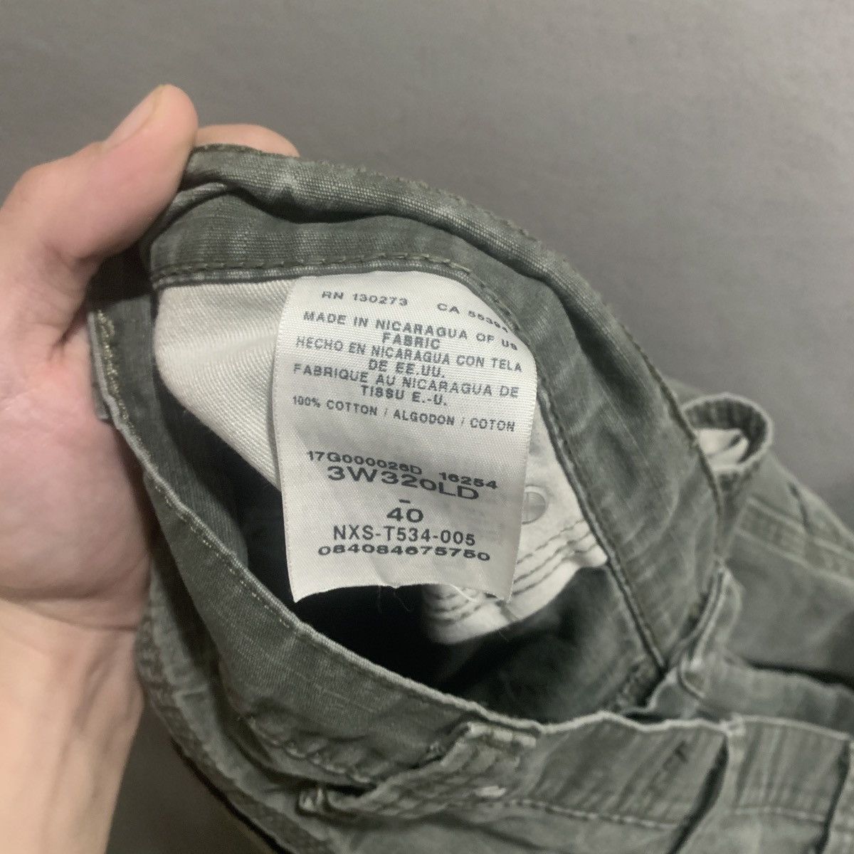 Wrangler Wrangler Riggs Carpenter Shorts Ripstop Canvas 40 Olive/Grey Size US 40 / EU 56 - 9 Thumbnail
