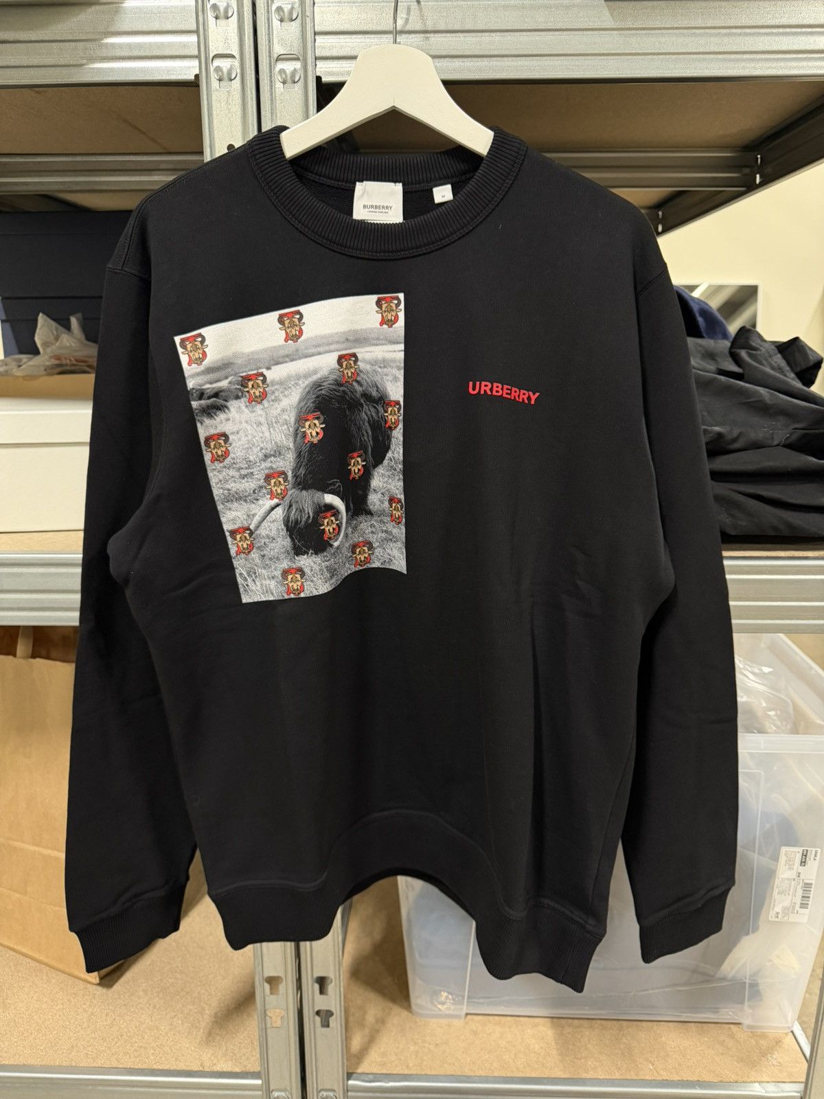 Burberry Burberry Sweatshirt NEW 750$ Size US M / EU 48-50 / 2 - 1 Thumbnail