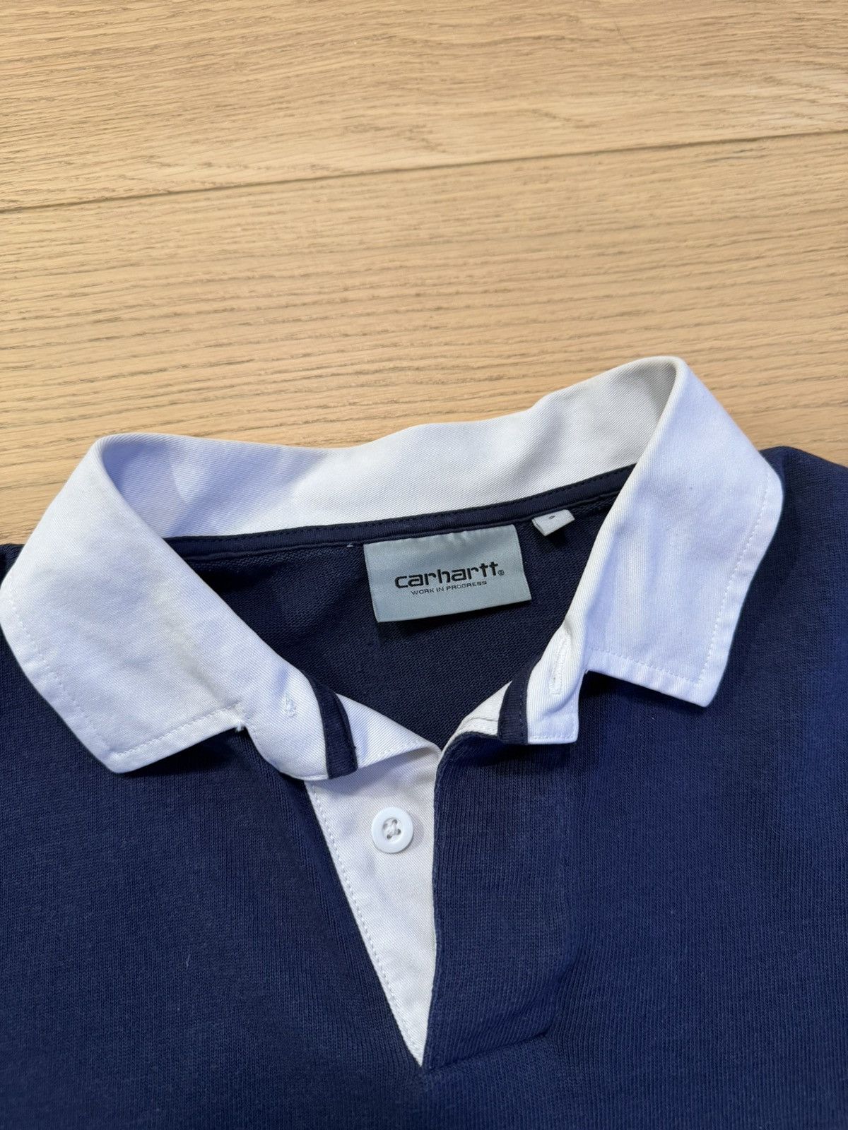 Carhartt Carhartt Polo Navy Small Size US S / EU 44-46 / 1 - 2 Thumbnail