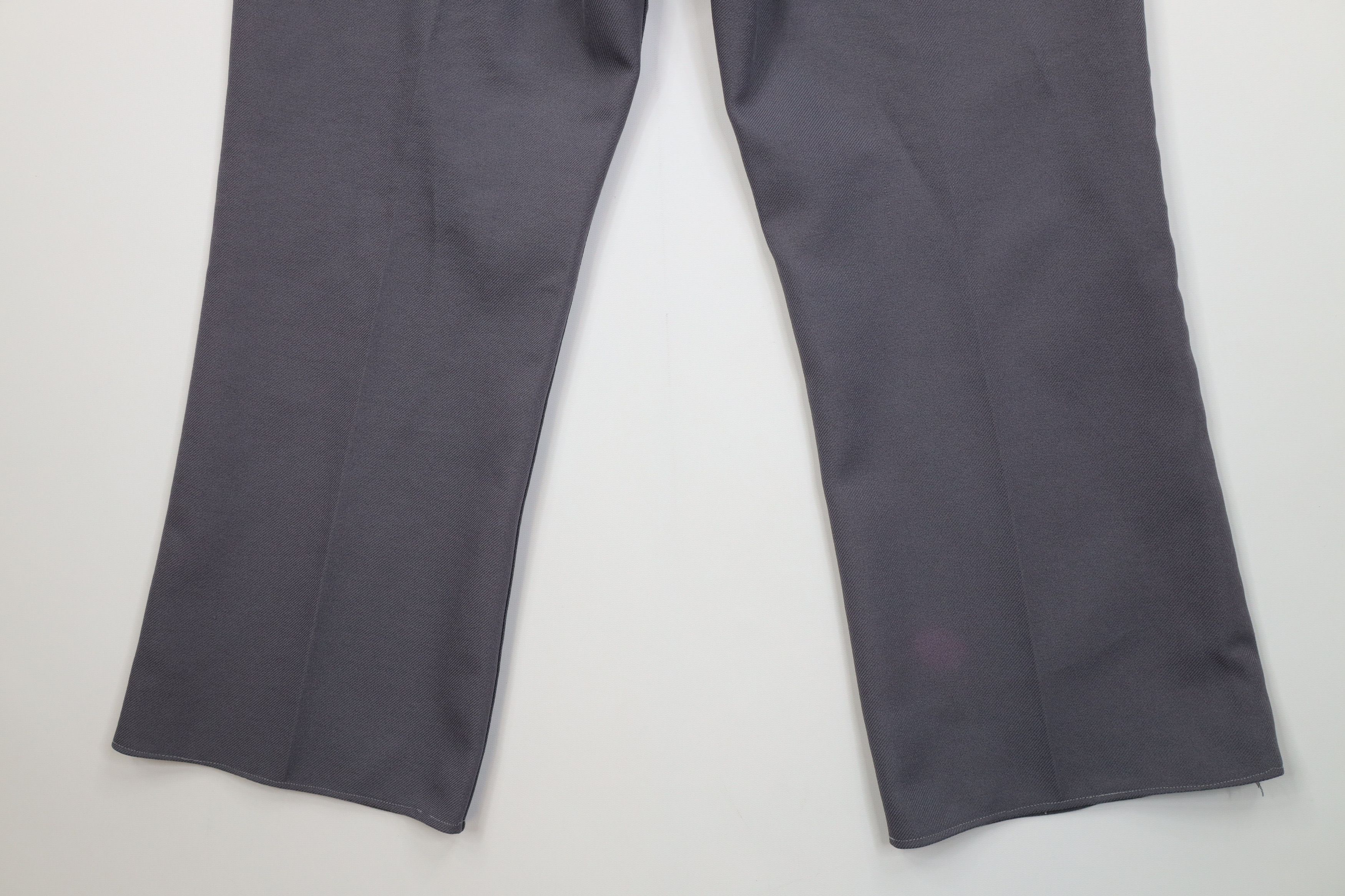 Wrangler Vintage 90s Wrangler Western Knit Flared Wide Leg Pants Gray Size US 38 / EU 54 - 14 Thumbnail