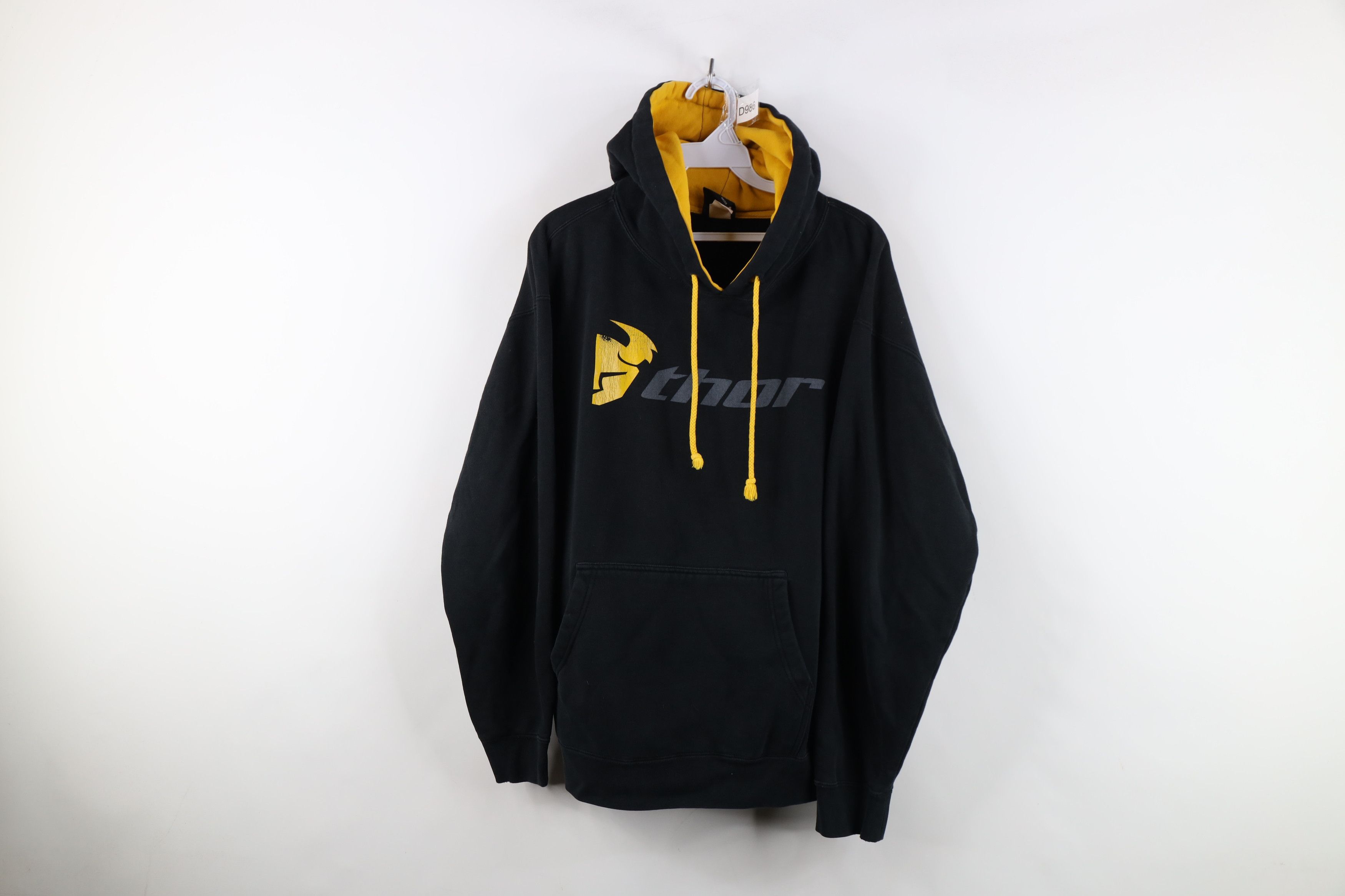 Vintage Vintage Thor Racing Spell Out Motocross Racing Hoodie Black Size US M / EU 48-50 / 2 - 1 Thumbnail